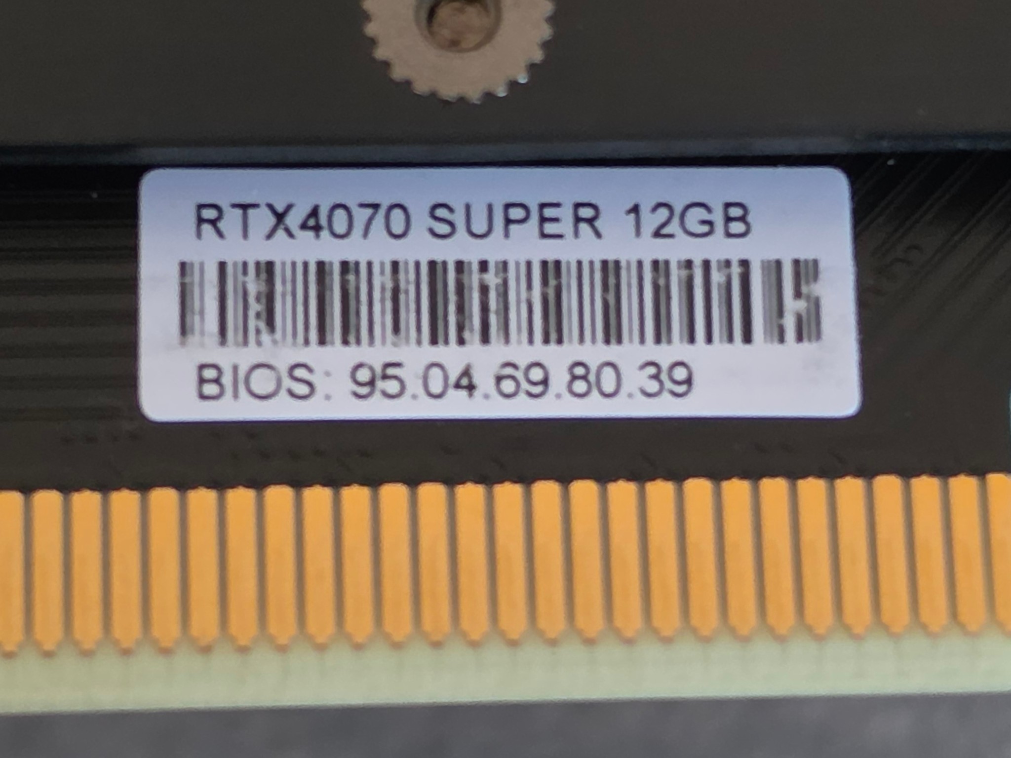 PNY VERTO OC GeForce RTX 4070 SUPER