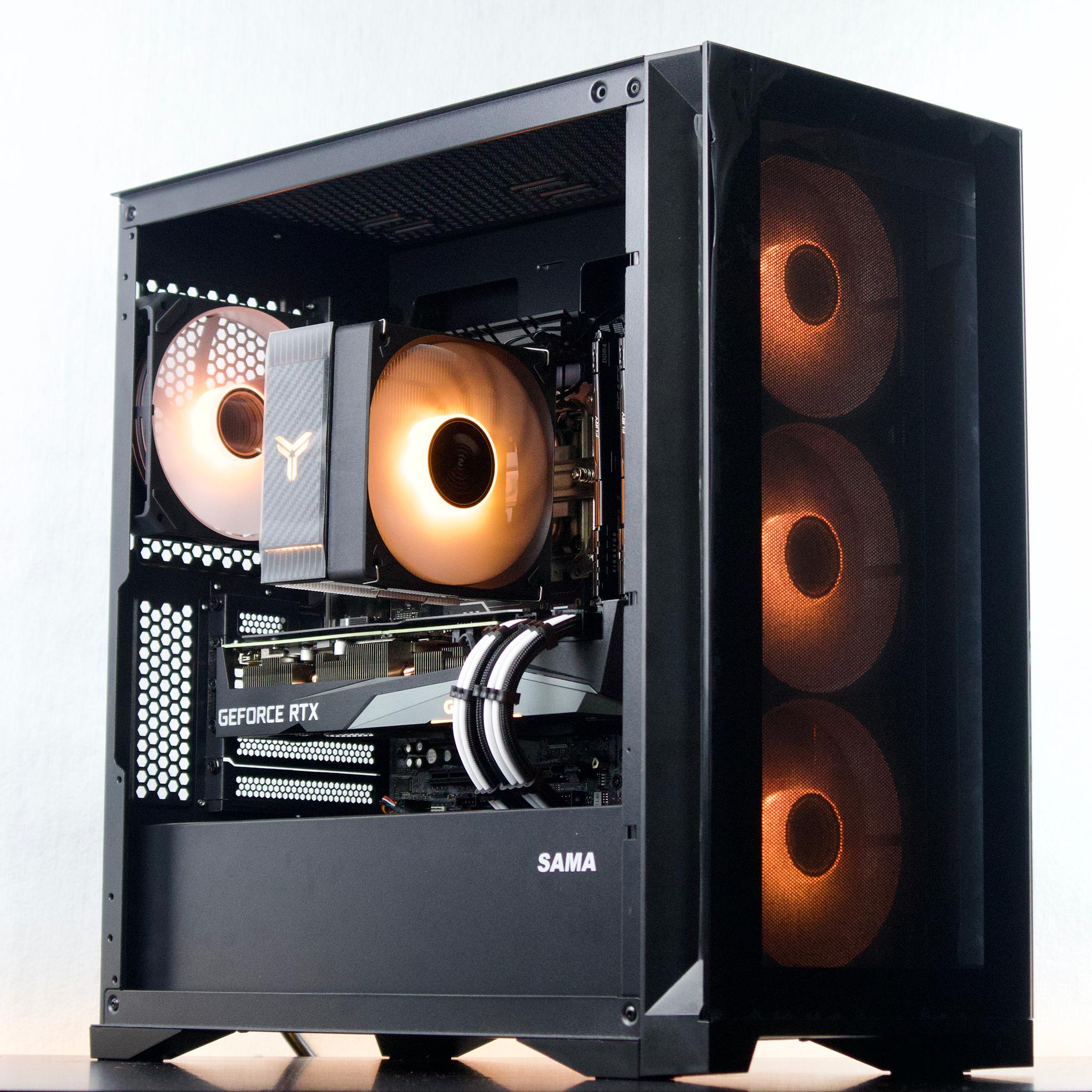 💜🖤💜 RTX 3070 ⚫️ Intel i5-12400F 🟣 32GB RAM ⚫ 1TB NVMe