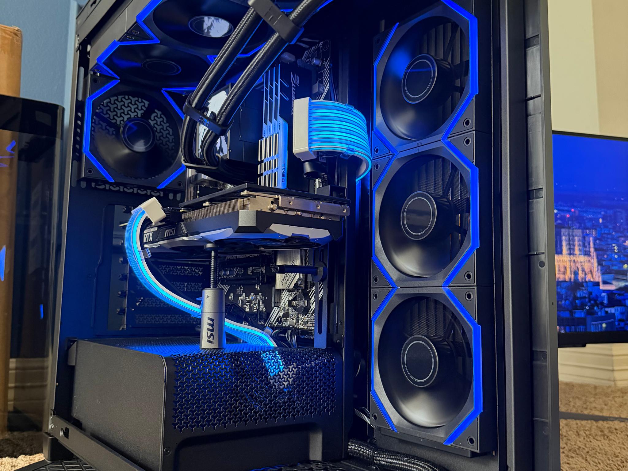 🎮 CUSTOM SHOWCASE GAMING PC | RTX 4070 + RYZEN 9 5900X