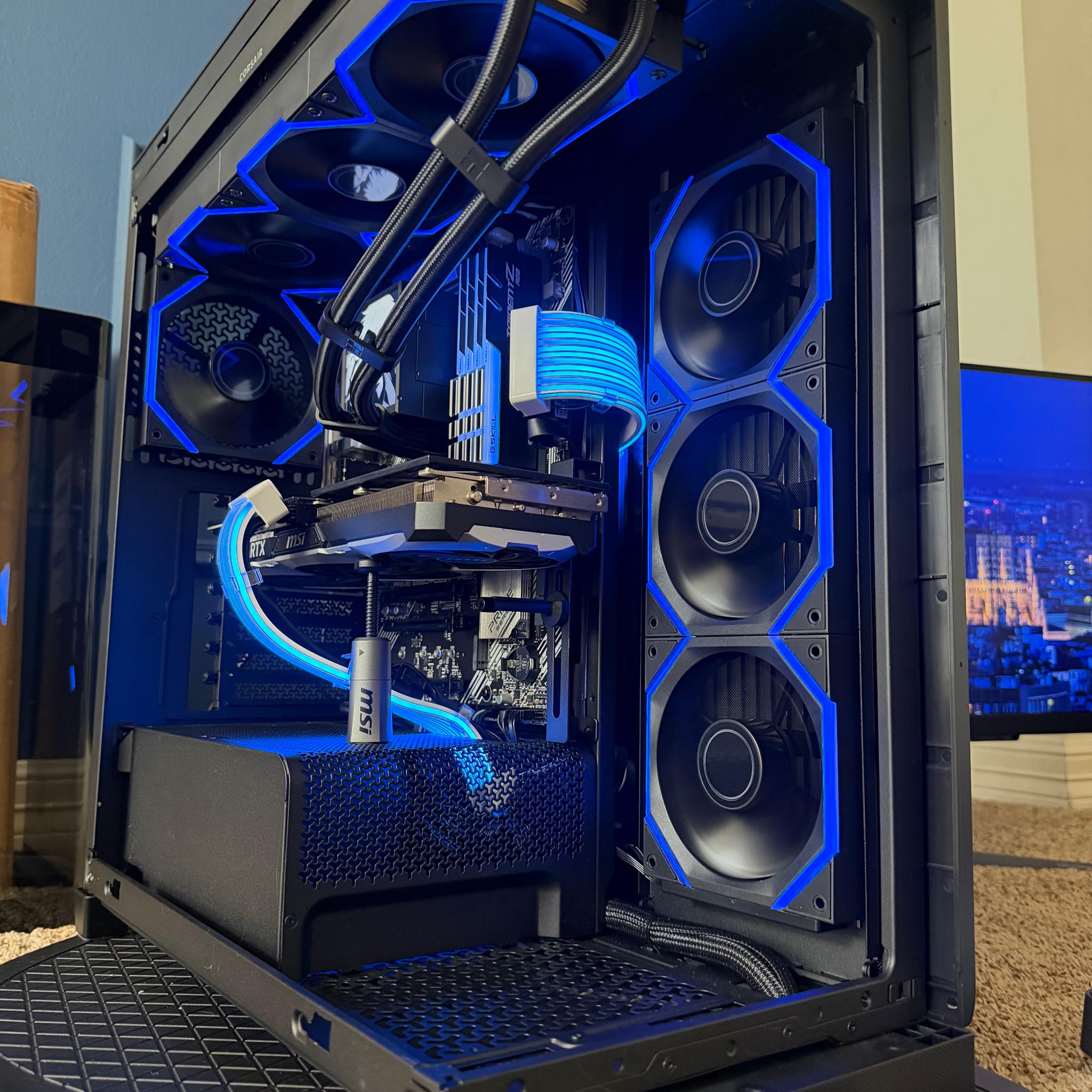 🎮 CUSTOM SHOWCASE GAMING PC | RTX 4070 + RYZEN 9 5900X