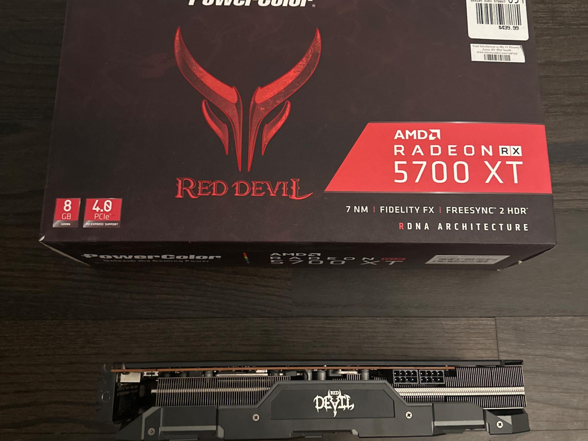 AMD RADEON 5700 XT Red Devil