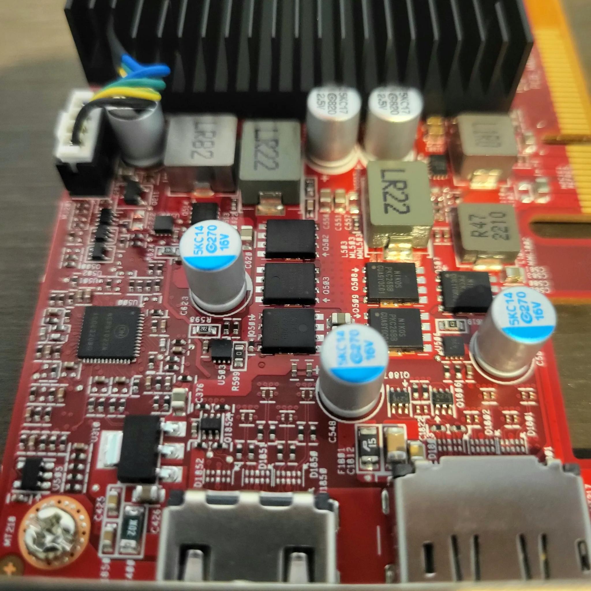 🔥HP OEM RX 6400 🔥 Tested Working, Clean | Pulled from Pre-Built | Red PCB