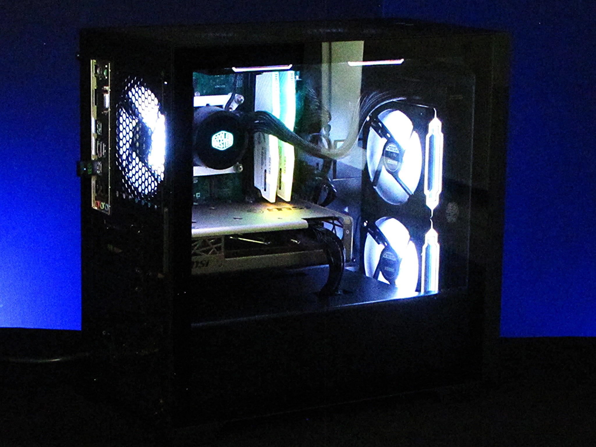 Custom Gaming PC Build, i7-9700, 16GB, MSI RX 5700 8GB DDR6, 800GB Intel SSD