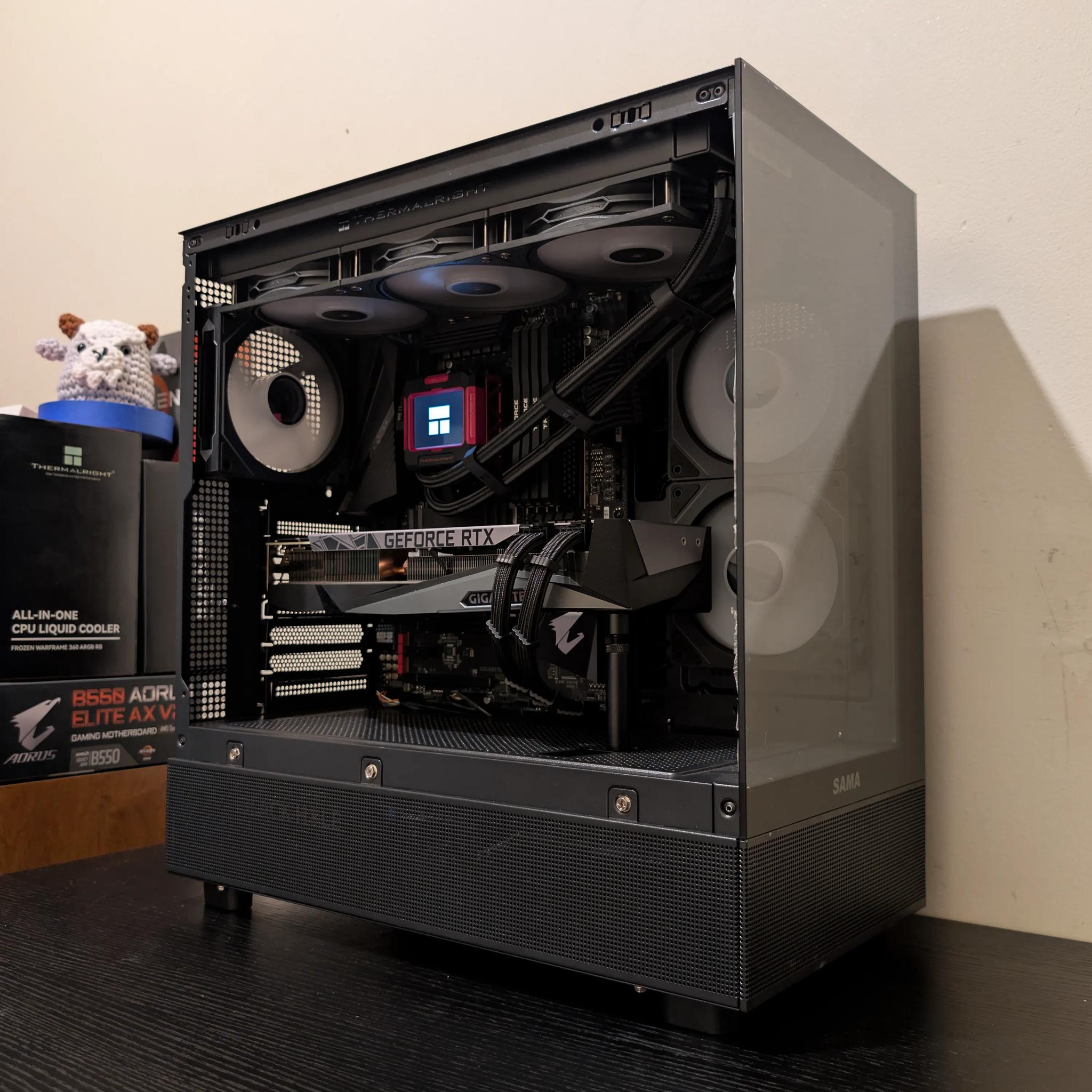 🔥1440p Gaming Beast | RTX 3080 | Ryzen 7 5700X | 1TB SSD | 32GB RAM | WiFi 6 & Bluetooth🔥