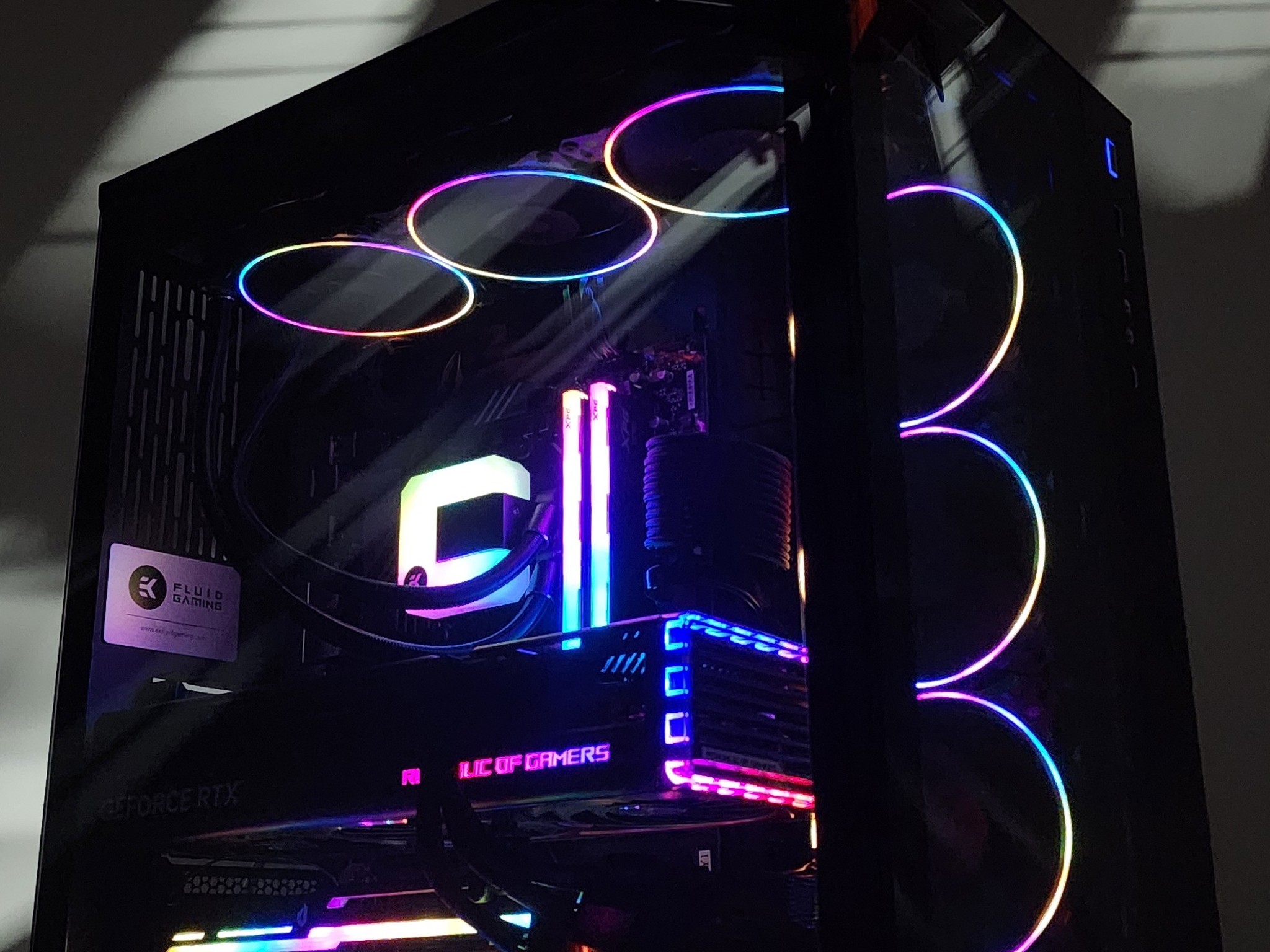 Gaming PC Ryzen 7 9700X 32GB RAM 2TB SSD RTX 4070 Ti 12GB Windows 11 Computer