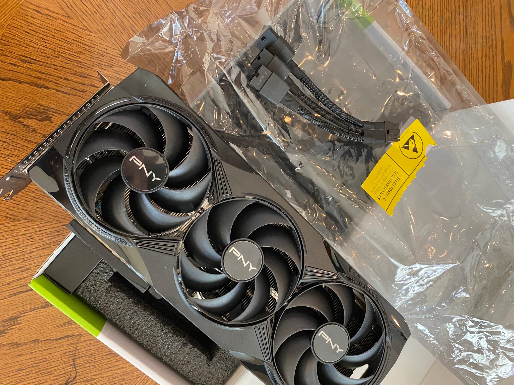 PNY GeForce RTX 5080 Overclocked Triple Fan