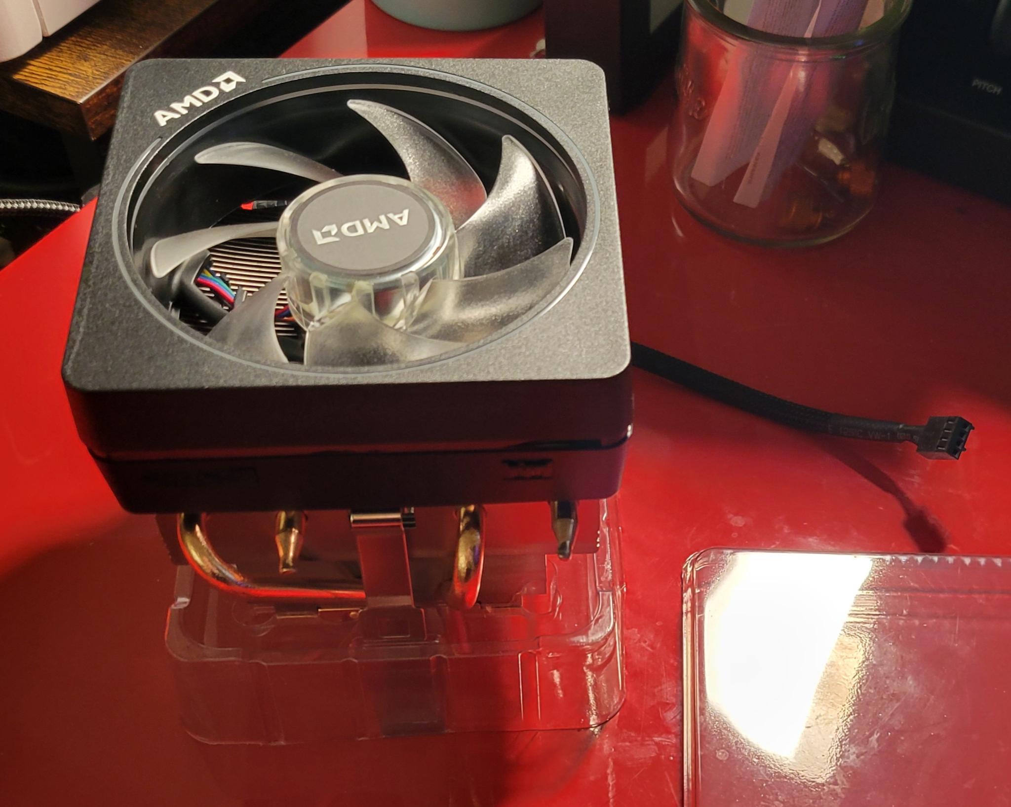 AMD Ryzen 3700X CPU includes Wraith cooler great condition/low use