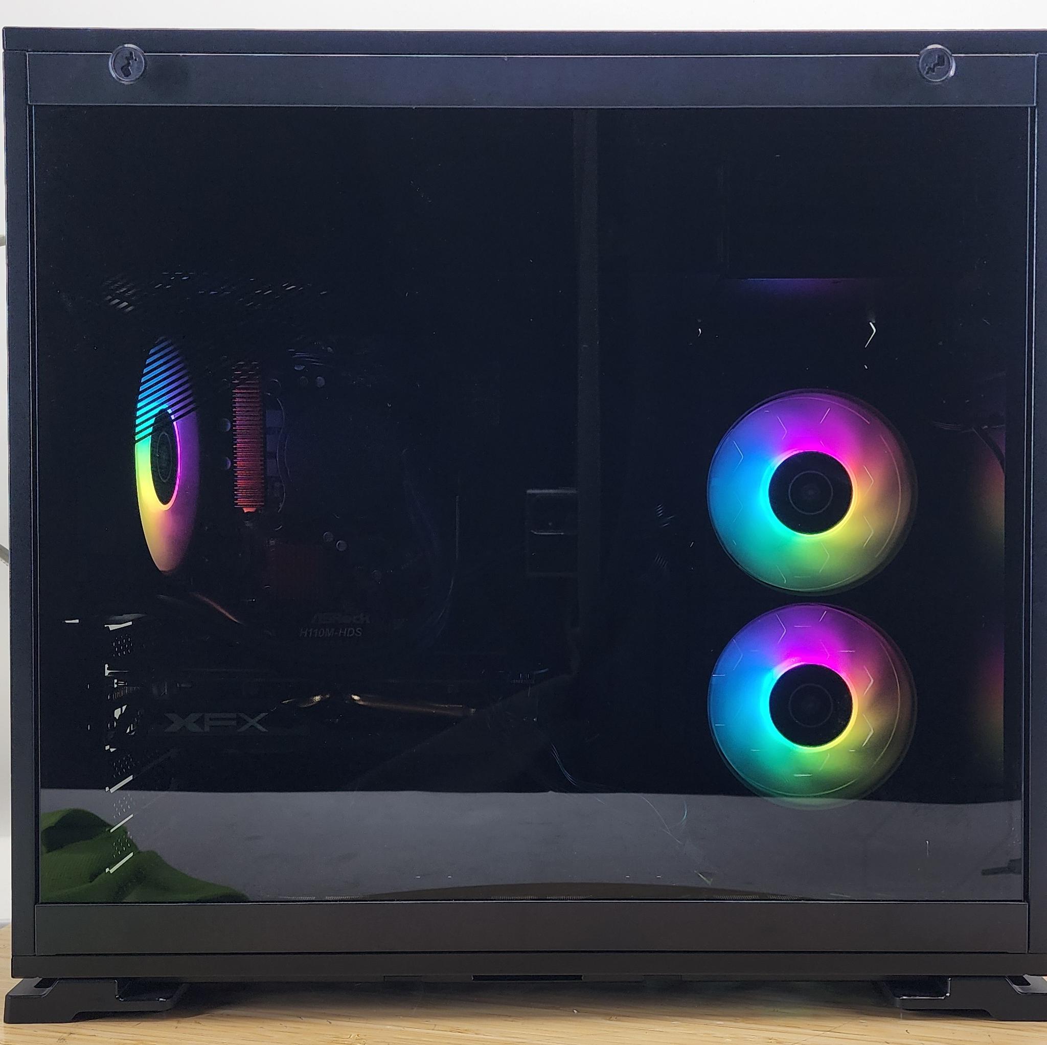 Gaming PC i5-6400 16GB RAM 240GB SSD + 1TB HDD RX 580 8GB Windows 11 Computer