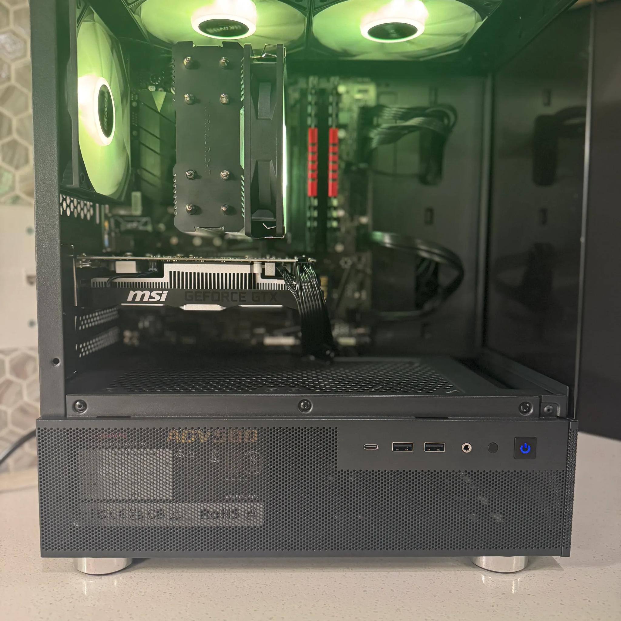 Clean budget Gaming PC (intel i5 10400f, GTX 1650)