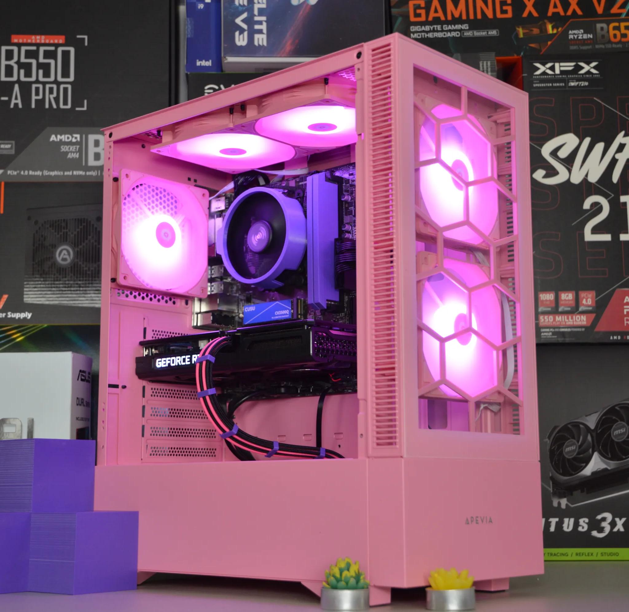 💖Be My Valentine💜| RTX 3050 8GB | RYZEN 5 4600G | 16GB DDR4 RAM | 1TB NVME SSD |