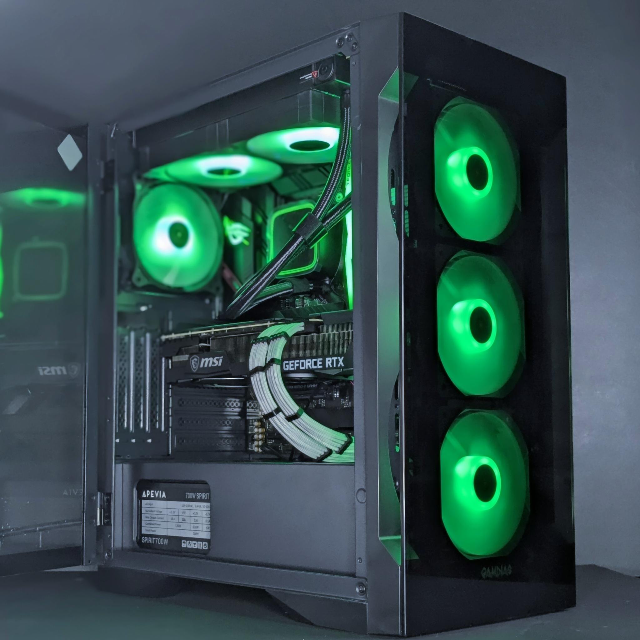 Liquid Cooled🧊💧| RTX3070TI | Ryzen 5@4.2GHz | 1TB NVMe M.2 SSD | Windows 11 Pro(Activated)