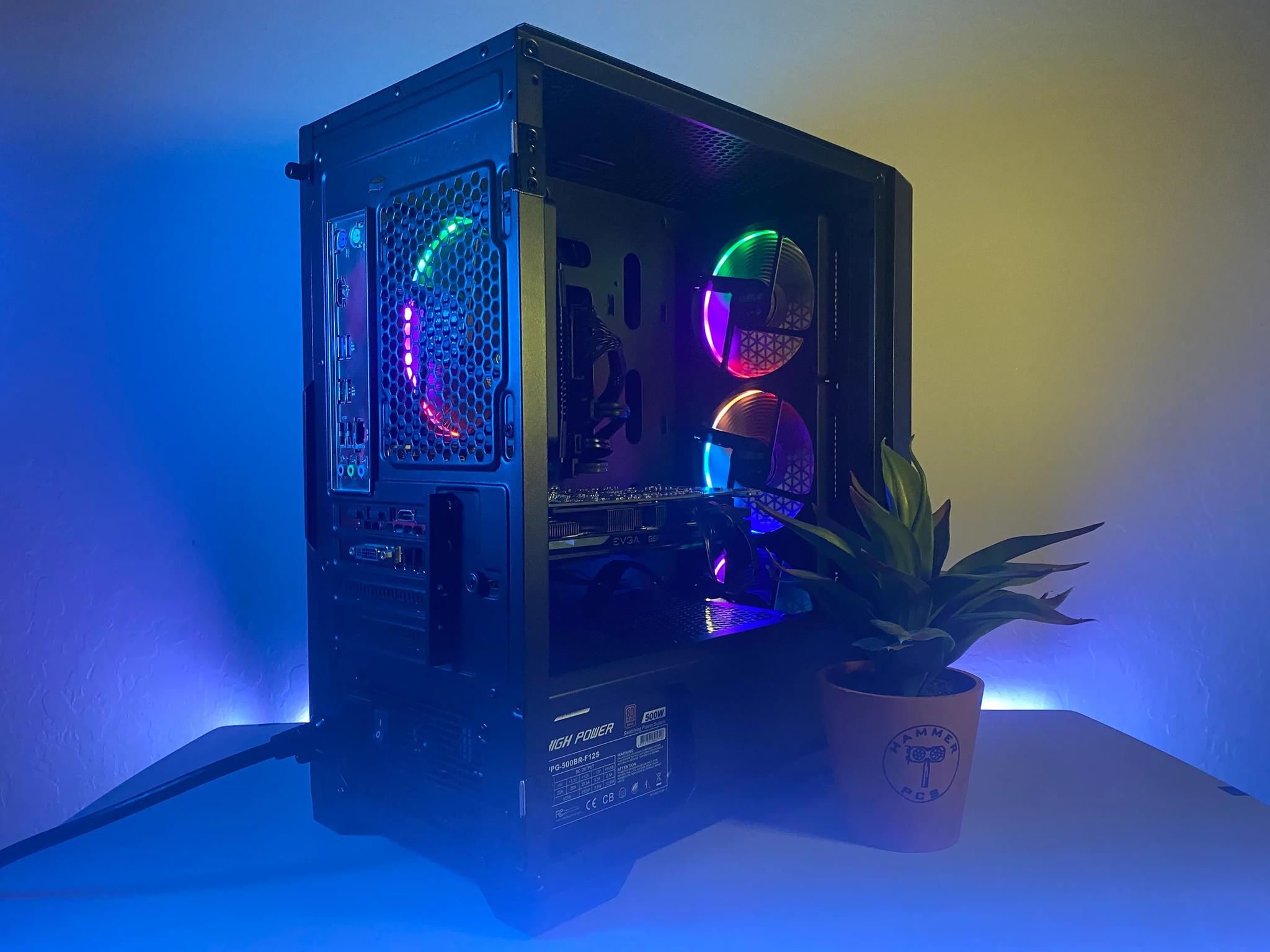 👾 Custom Built RGB Gaming PC 👾 | Windows 11, GTX 970, Intel i5 | Fortnite, Valorant, and more!