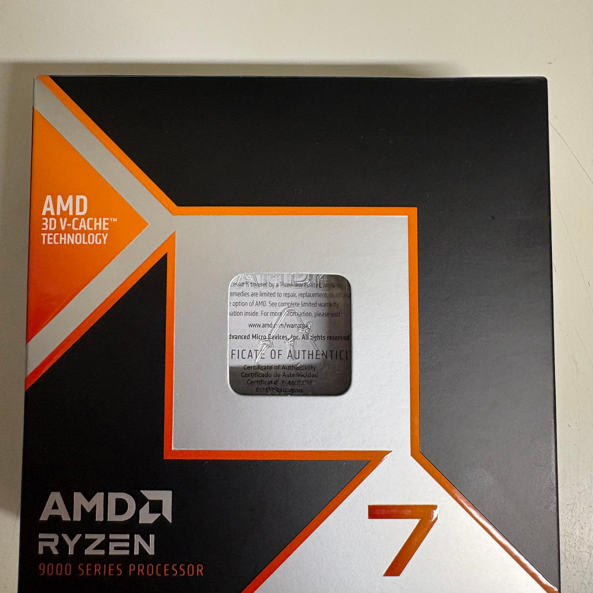 AMD Ryzen 7 9800X3D