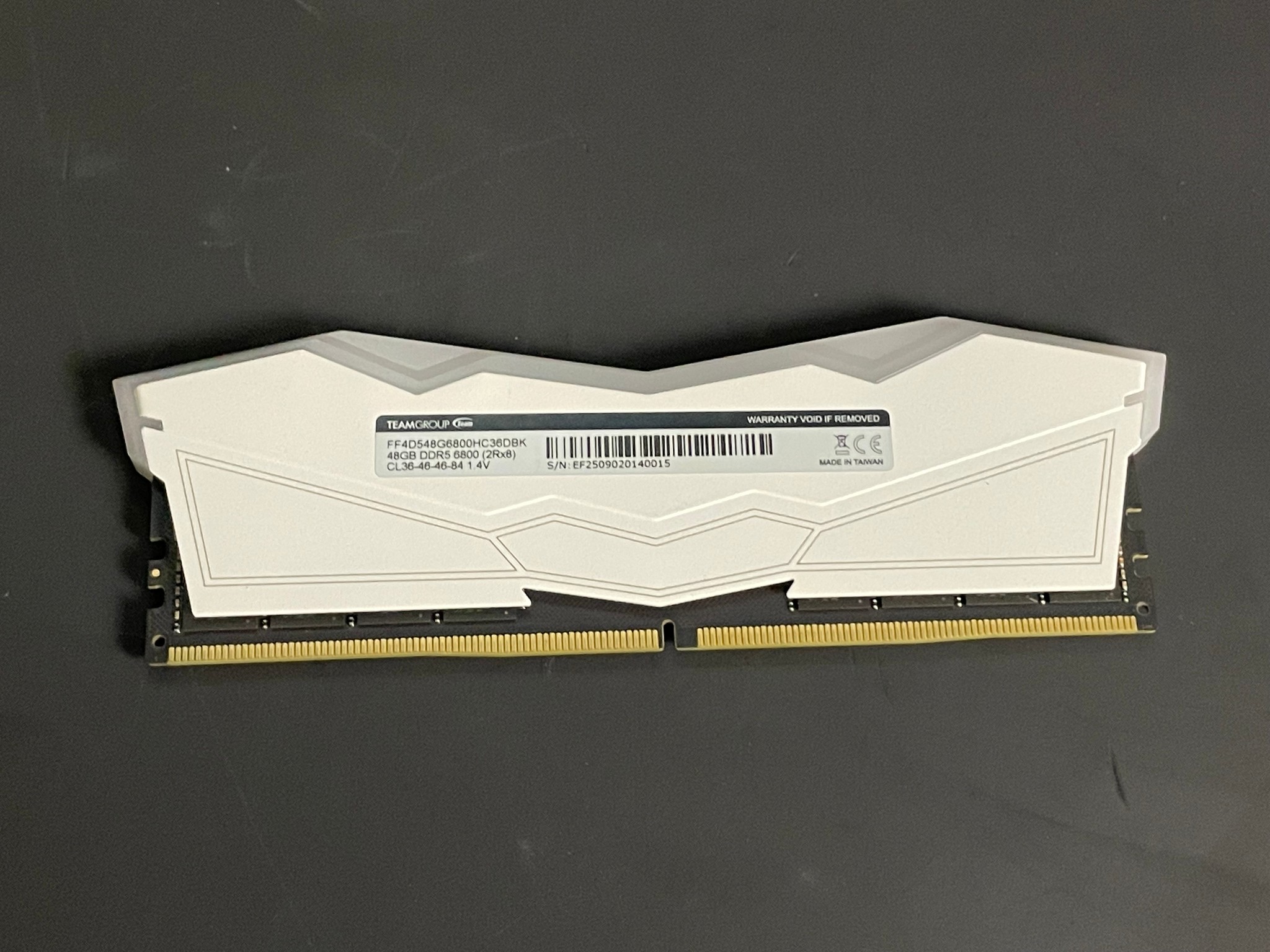 Teamgroup 48GB (1x48GB) 6800MT T-Force Delta RGB DDR5