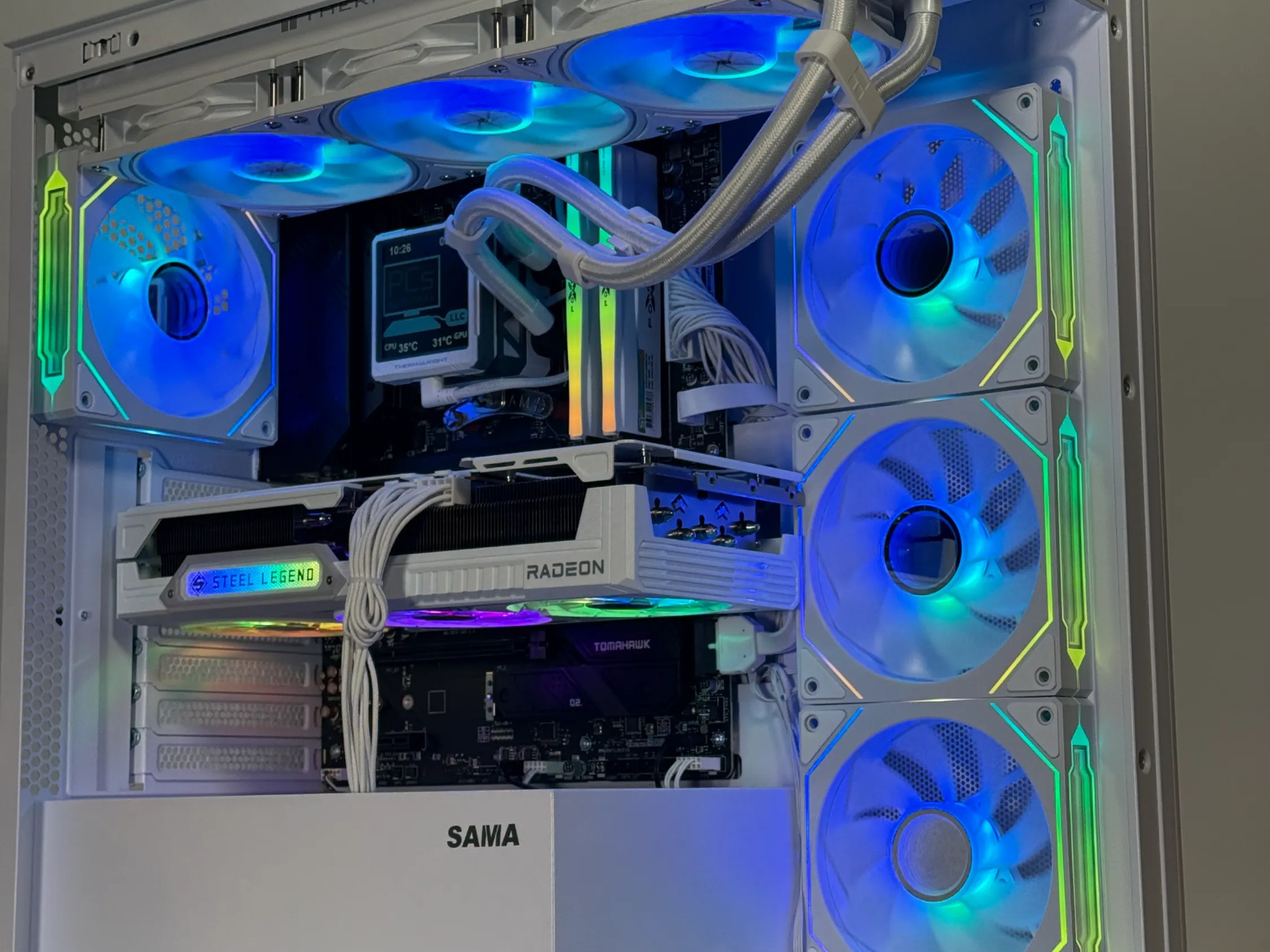 RX 9070XT Ryzen 9800x3d Gaming PC