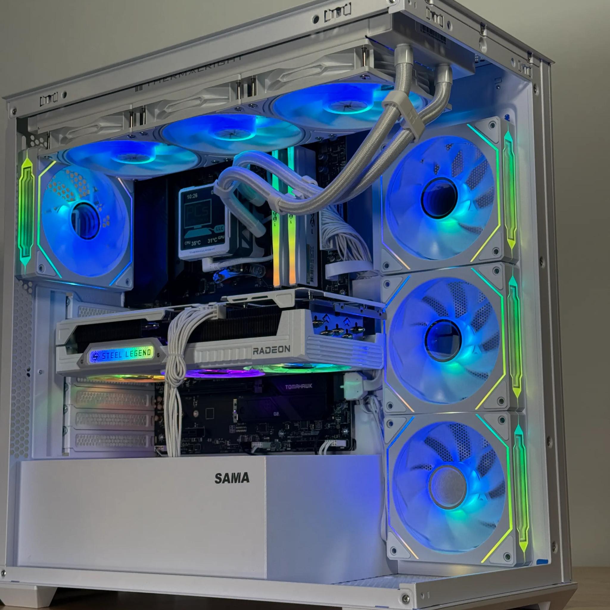 RX 9070XT Ryzen 9800x3d Gaming PC