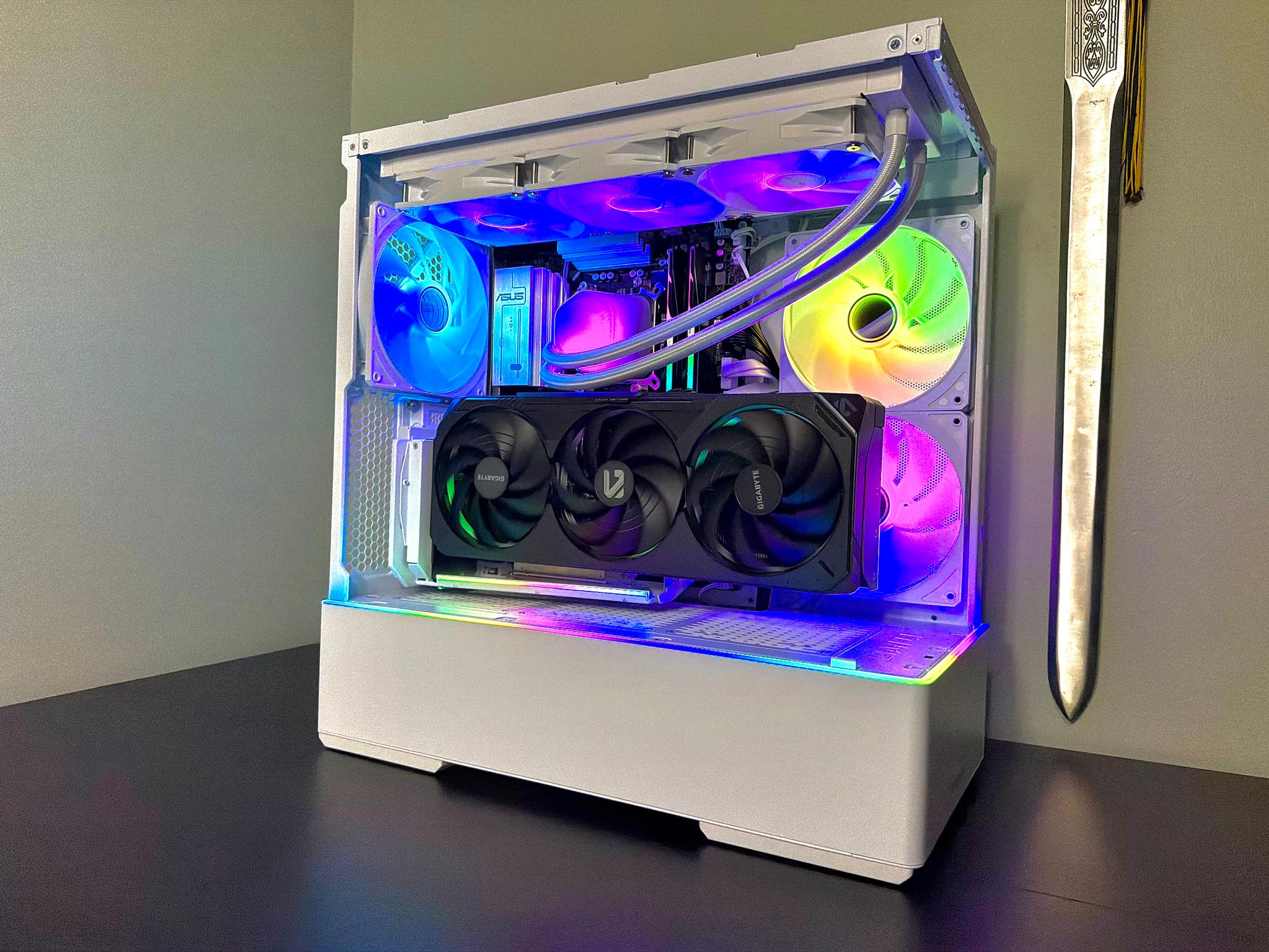 RTX 5080 | Ryzen 7 9800X3D | 64GB DDR5 | 2TB Gen5 | 1000w Gold Power Supply | White Gaming PC