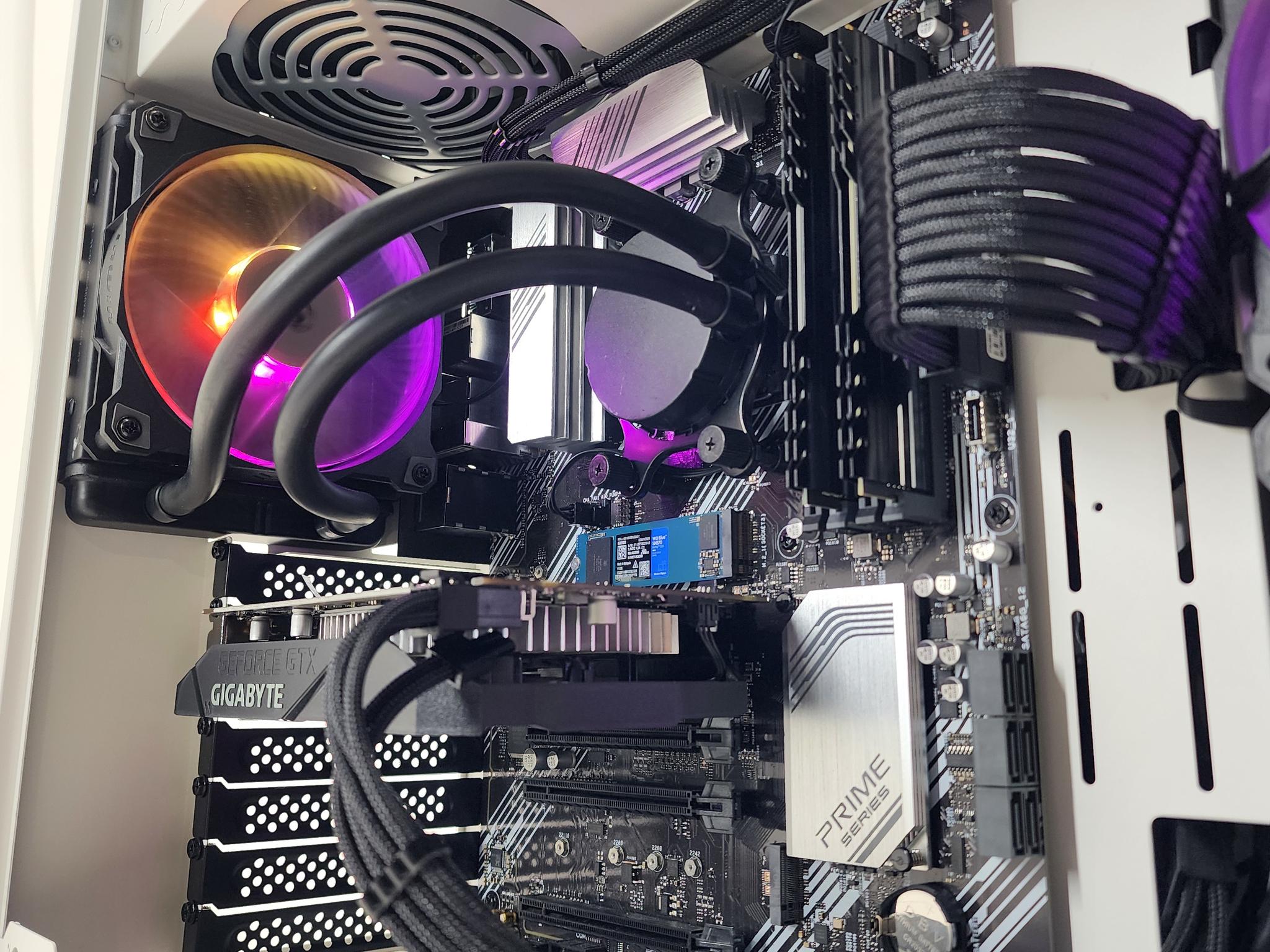 Gaming PC Ryzen 7 3700X 16GB RAM 512GB SSD GTX 1650 4GB Windows 11 Computer