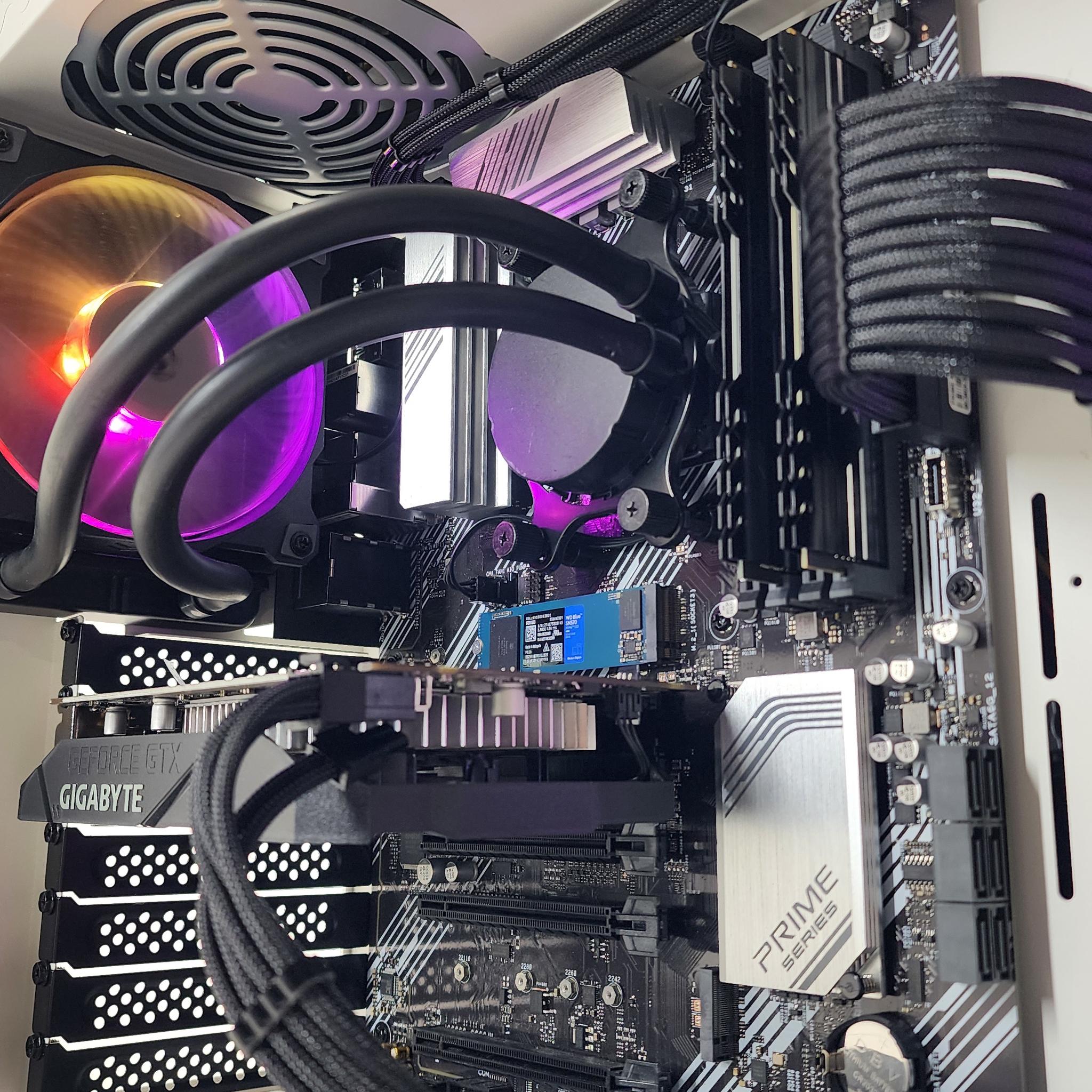 Gaming PC Ryzen 7 3700X 16GB RAM 512GB SSD GTX 1650 4GB Windows 11 Computer