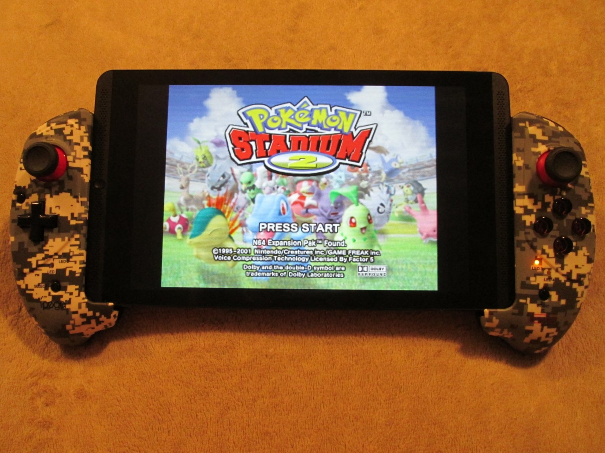 Nvidia Shield Retro Gaming Tablet With Controller