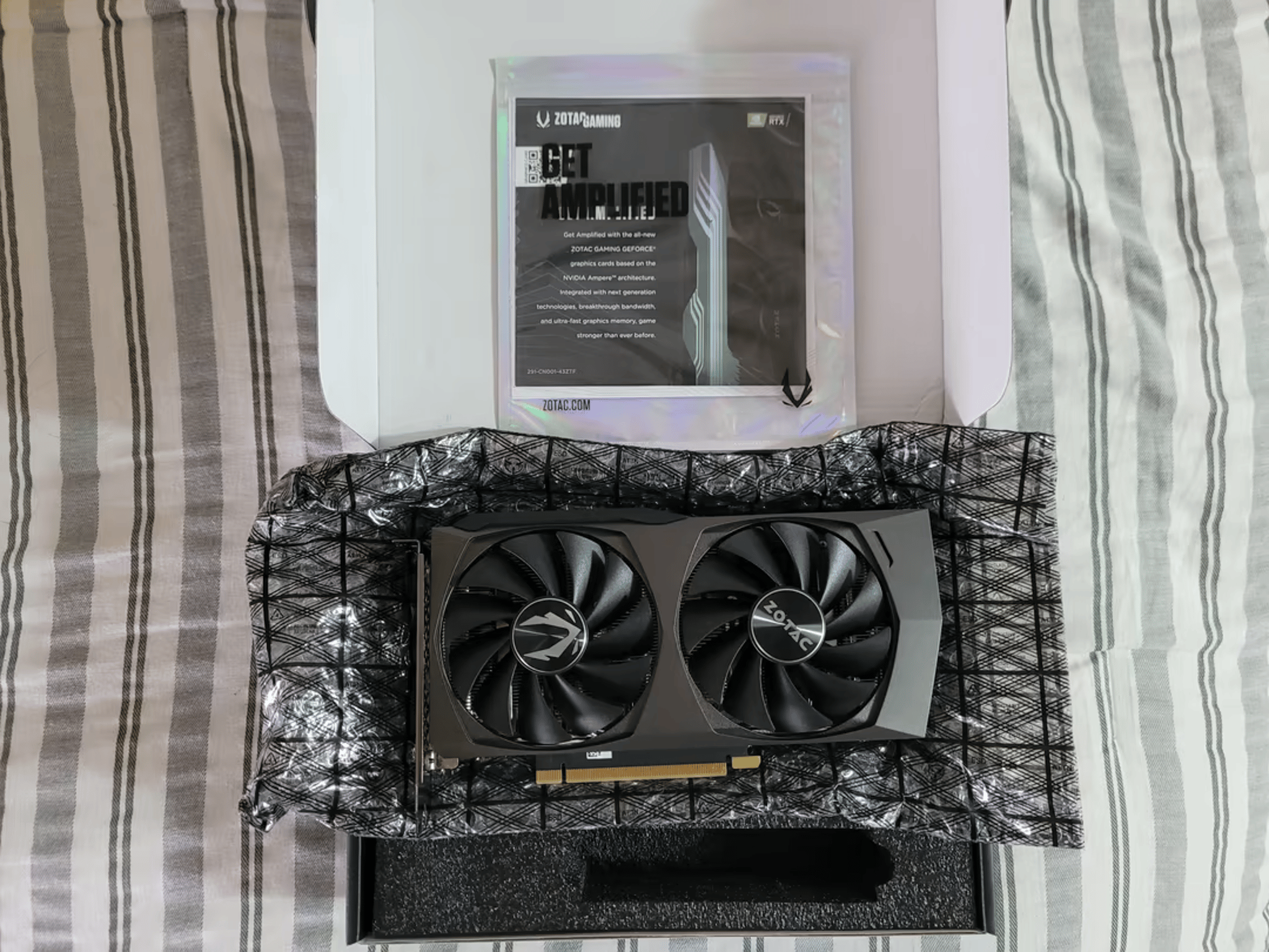 OBO New Open Box! Zotac RTX 3060 TI Twin Edge OC LHR