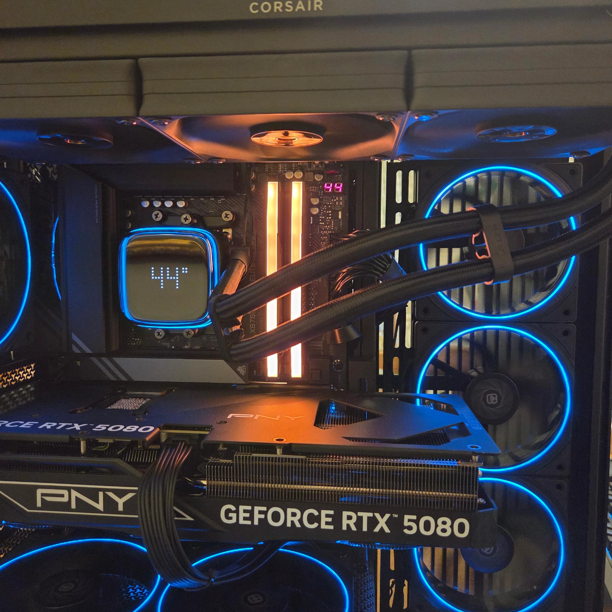 🎮Pro Gamer🎮AMD Ryzen 9 9900x3D | RTX 5080 16GB | 32GB DDR5 6400MT/s | 2TB NVMe | RGB Win11+Wifi