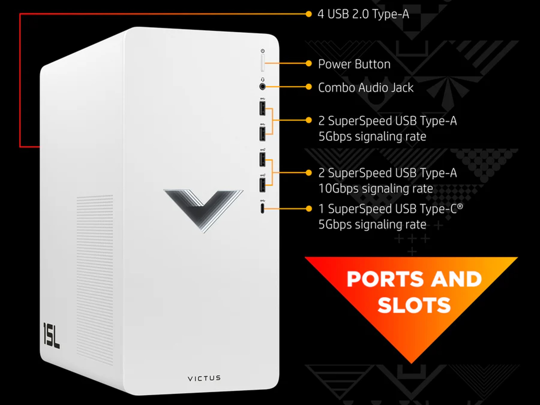 BRAND NEW HP Victus 15L Gaming Desktop Bundle,Core i5-12400F, 32 GB RAM, 512 GB SSD, RTX 1660 Super