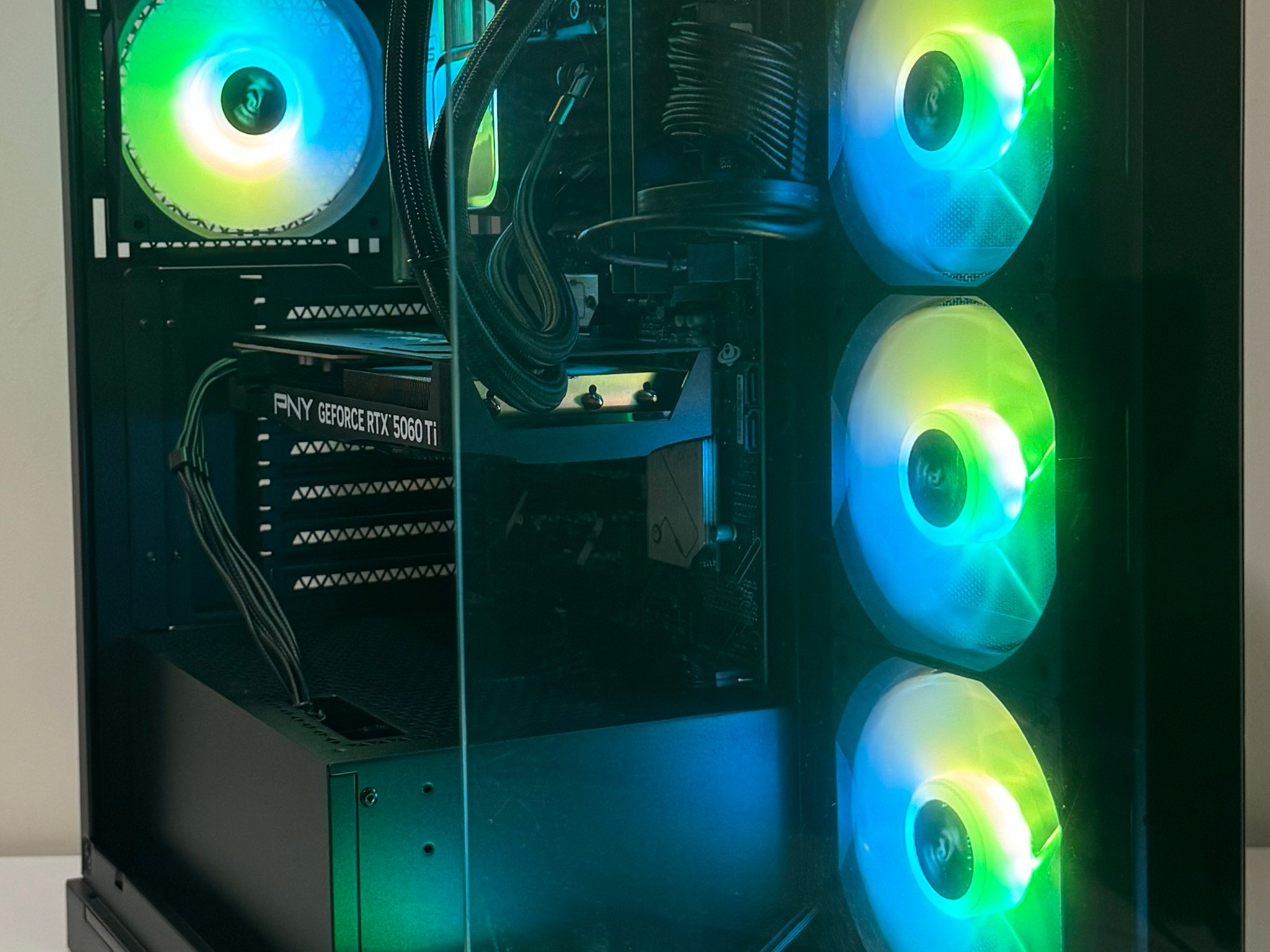 AMD X3D Ryzen 5 7500X3D 32GB DDR5 RAM GeForce RTX 5060 Ti 1TB Gen5 NVMe SSD Corsair 850W Gaming PC
