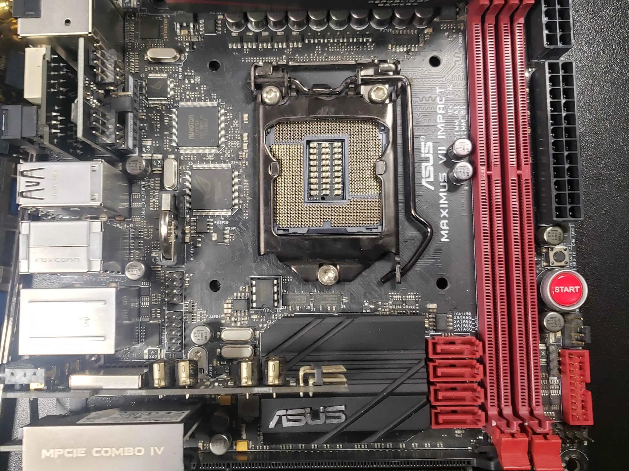 Asus Z97 Maximus VII Impact WITH Pentium G3258 Processor