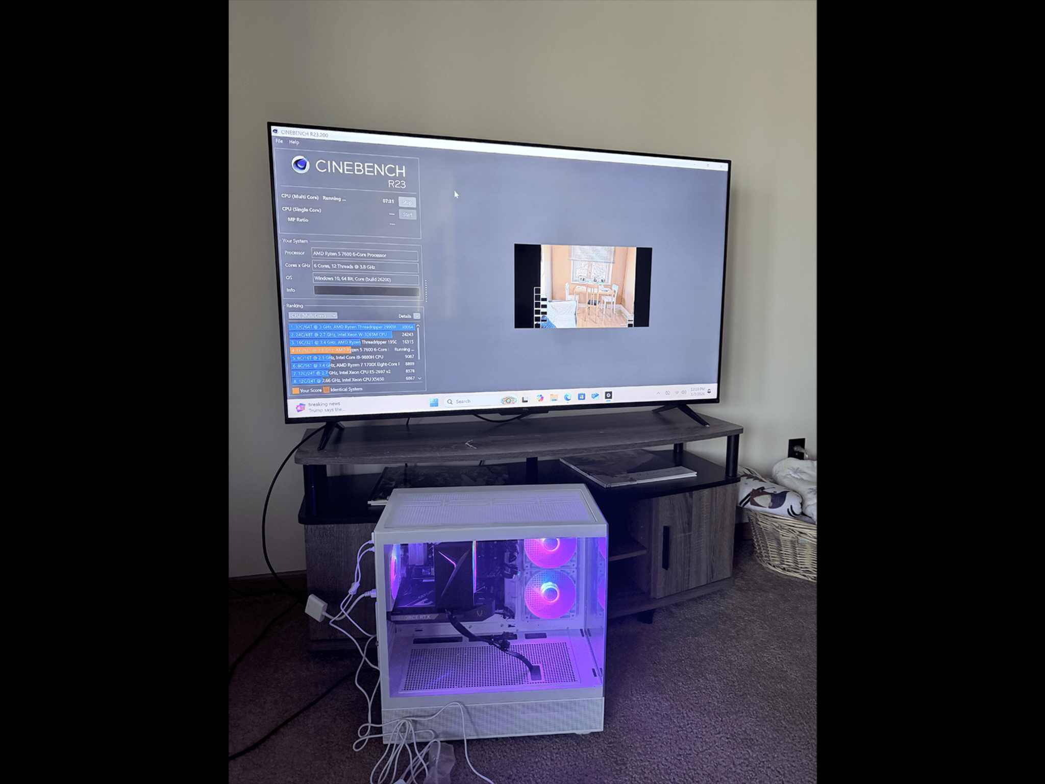 5060 - Ryzen 5 7600 - Prebuilt Azure 3 from Skytech Gaming