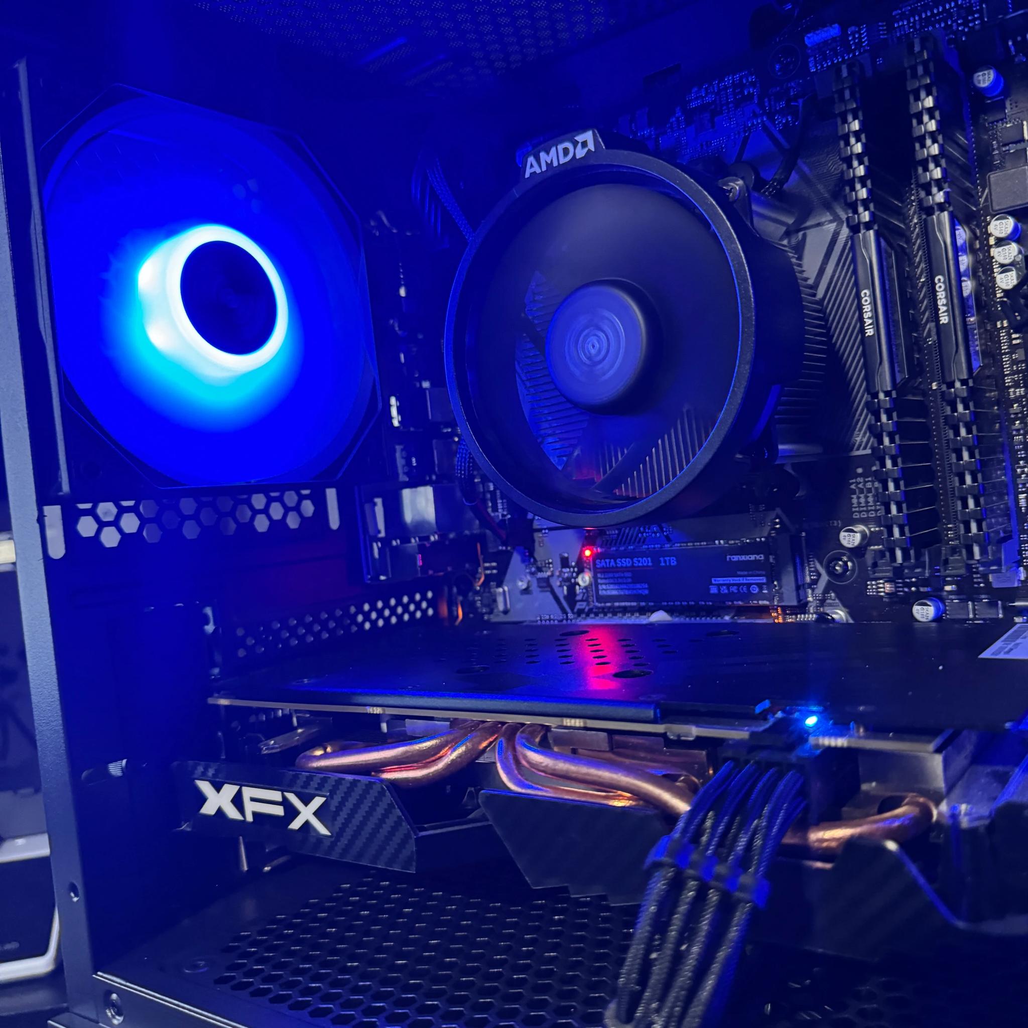 Great Value 1080p Gaming PC | Ryzen 5 3600 | RX 580 8GB | 16GB DDR4 | 1TB M.2 SSD
