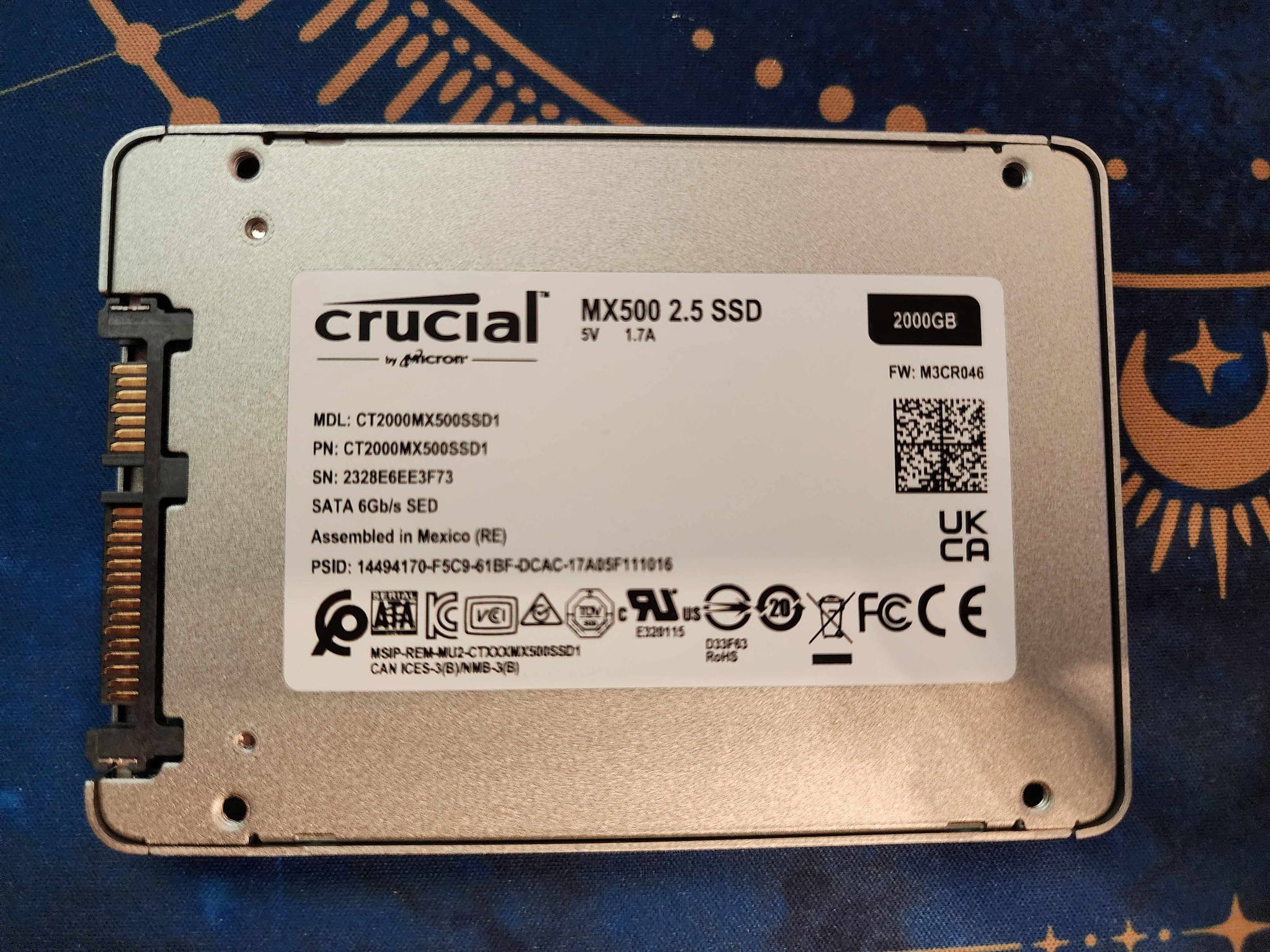 Crucial MX500 2TB