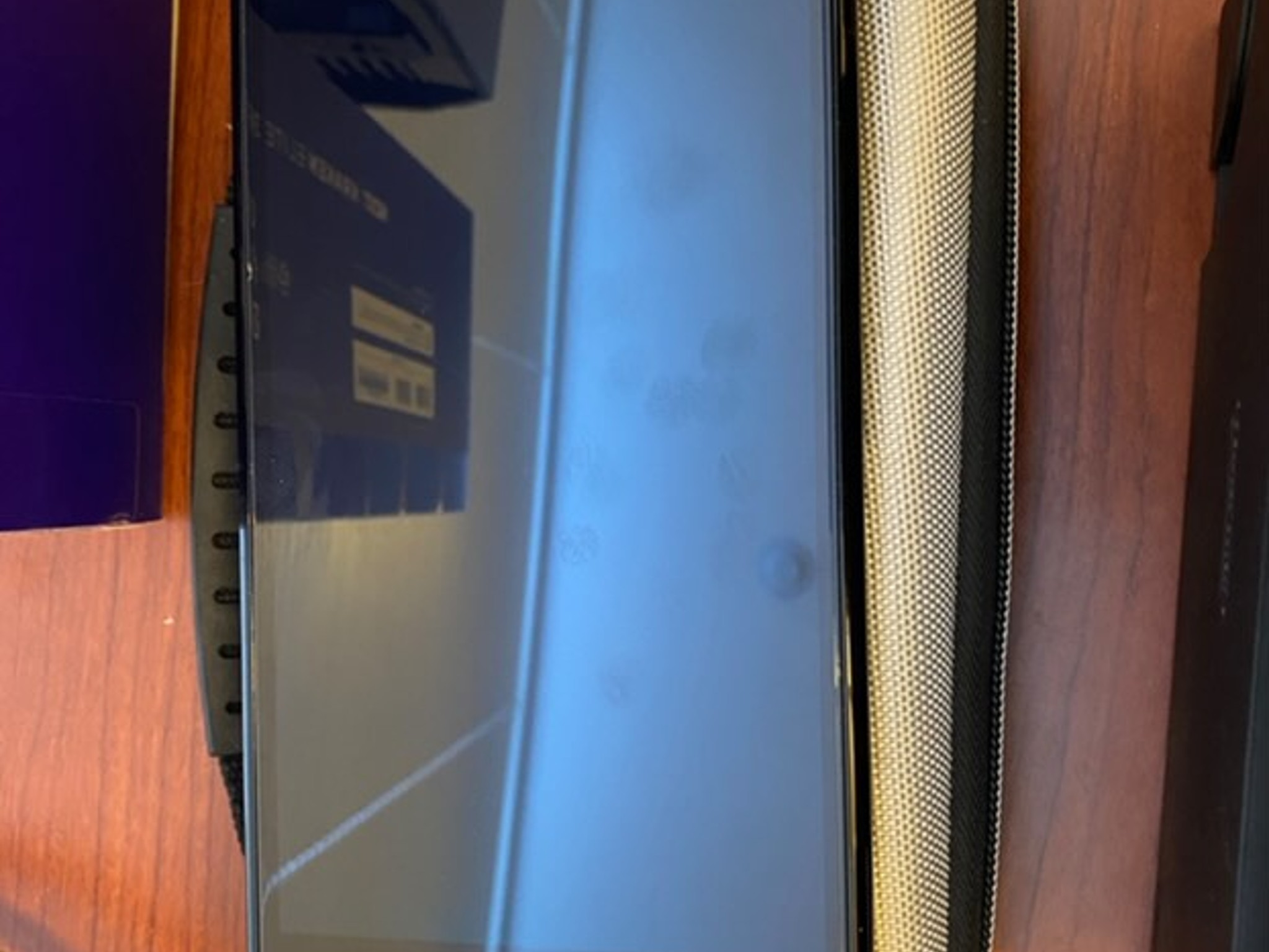 Nintendo Switch System OLED with Neon Blue Red Joy-Con