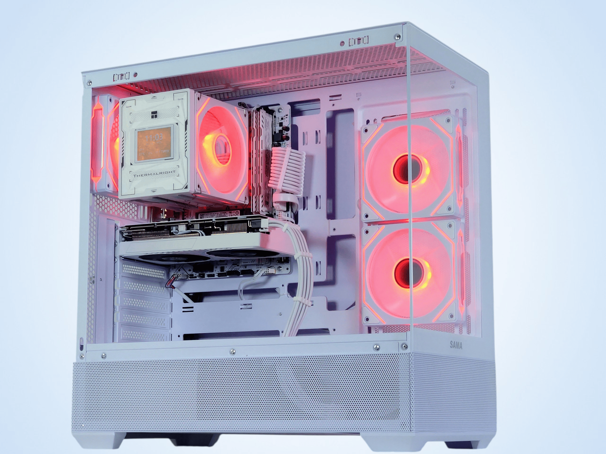 🌬️🥶Gaming PC🧊Nvidia RTX 3060 Ti 8GB❄️AMD Ryzen 5 3600❄️16GB DDR4❄️ 512GB NVME SSD