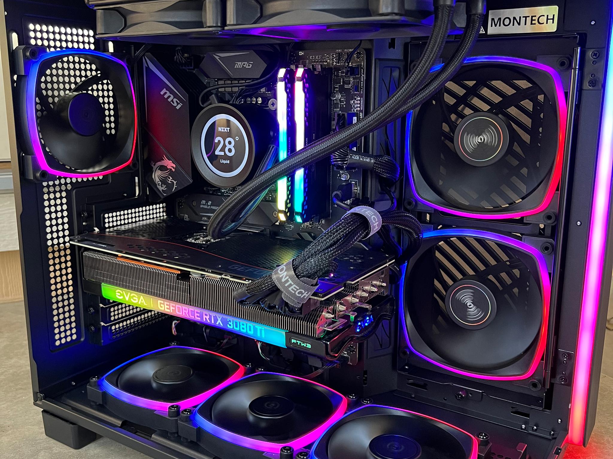 Rtx 3080 ti, i9 10850k, 32GB ram, high end gaming pc
