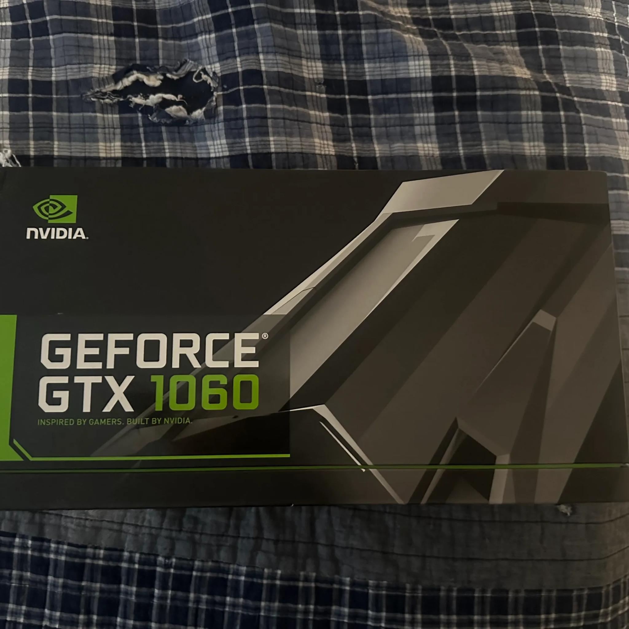 GEFORCE 1060 6gb founders edition card