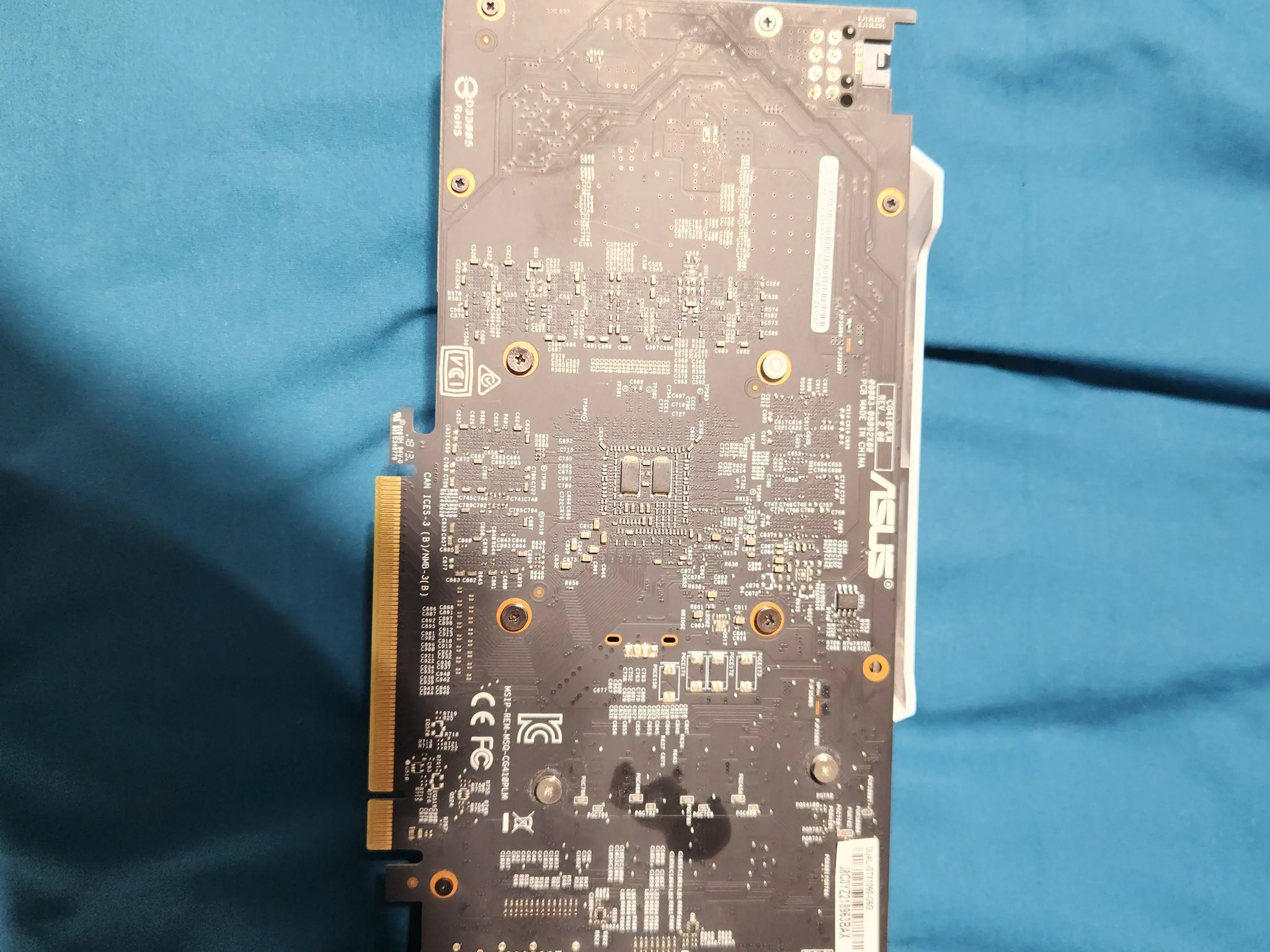 ASUS GeForce GTX 1060 6GB Dual-Fan OC Edition VR Ready Dual HDMI DP 1.4 