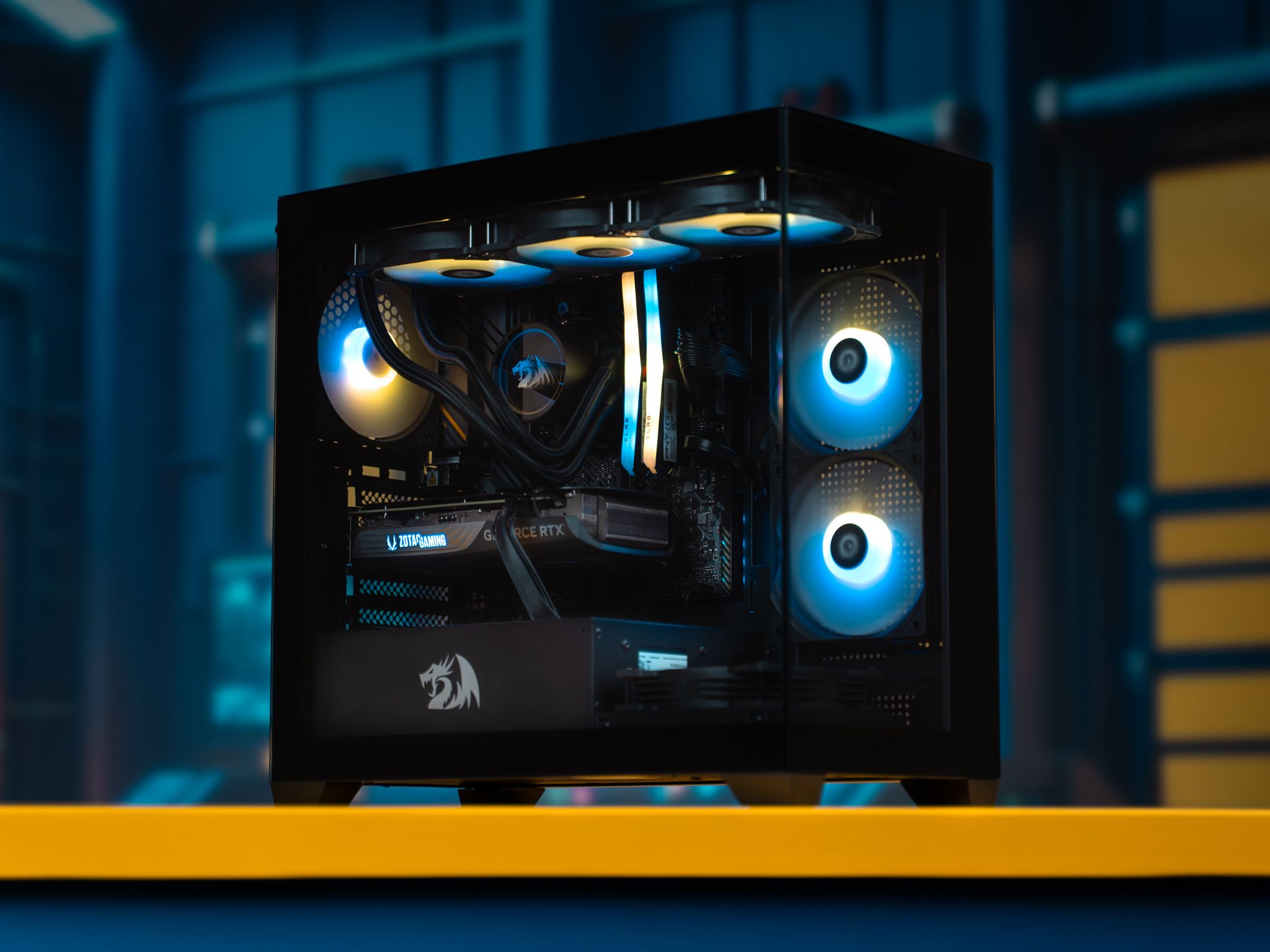 “DRG Cypheroso” RTX 4070 Ryzen 7 32GB Windows 11 1TB 4K Workstation Gaming PC