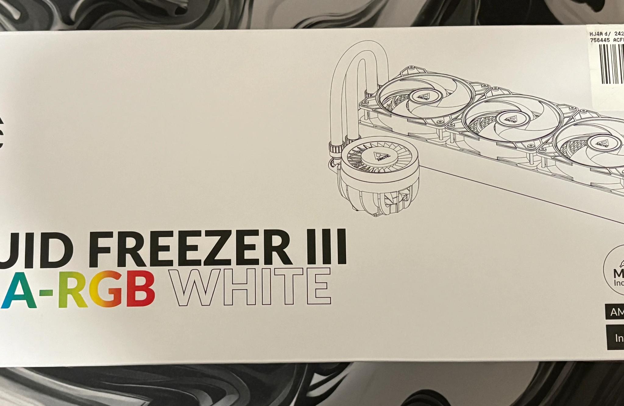 Arctic Liquid Freezer 3 - 360 A-RGB - White + 4 Arctic White RGB Fans