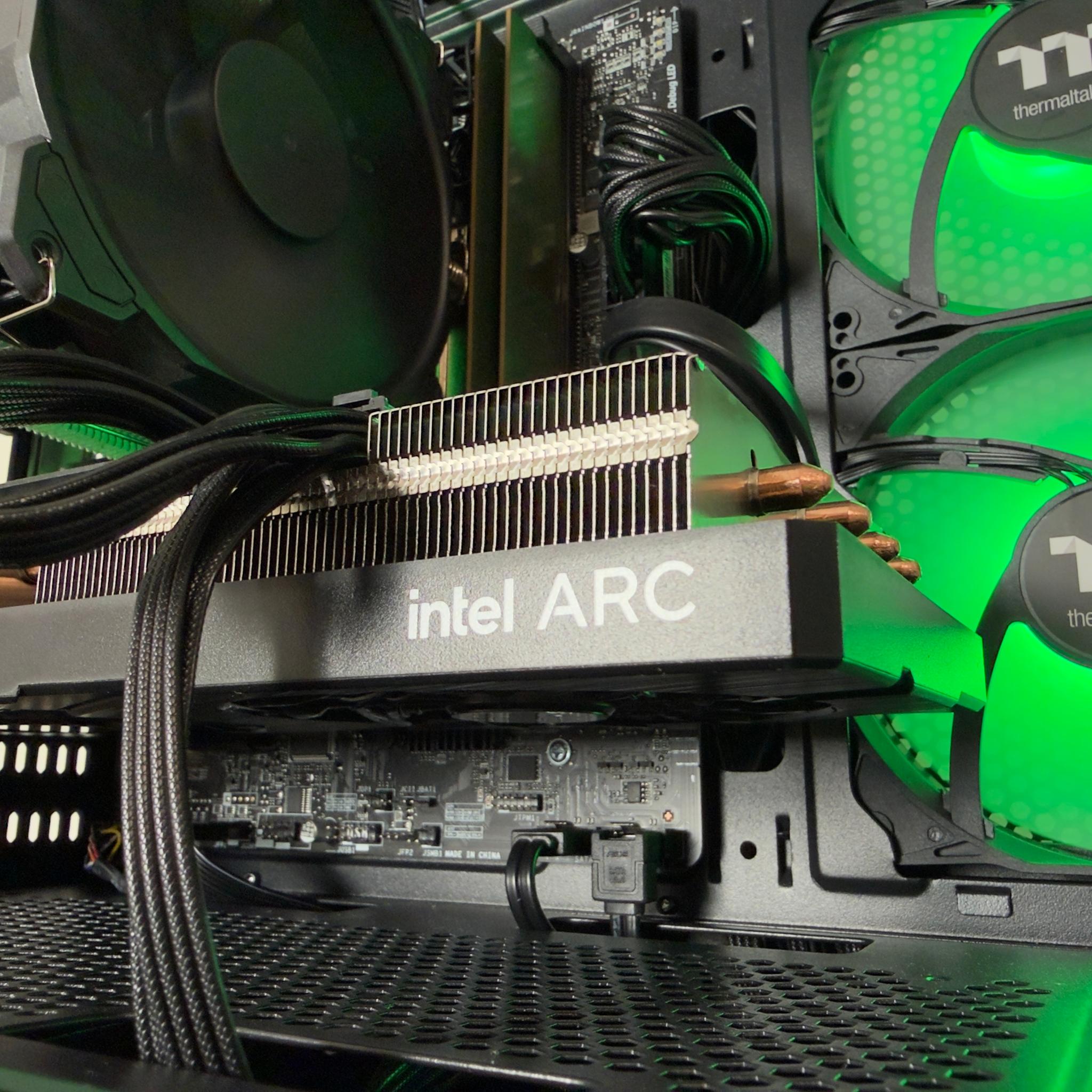 ⚫️ INTEL i5 10400 | INTEL ARC A580 | 1.5TB Storage | 16gb RAM | 1080p GAMING PC ⚫️