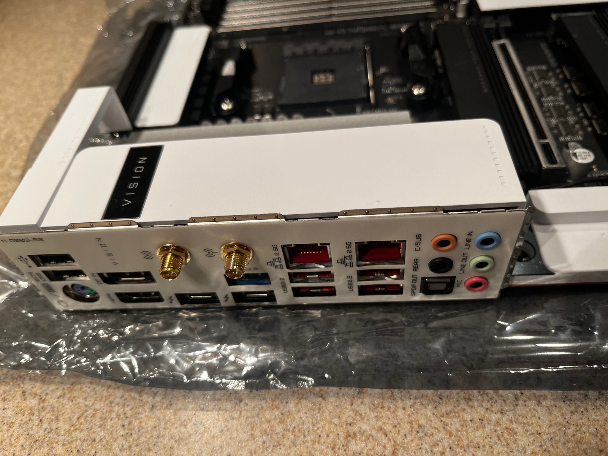 B550 vision d-p white Amd