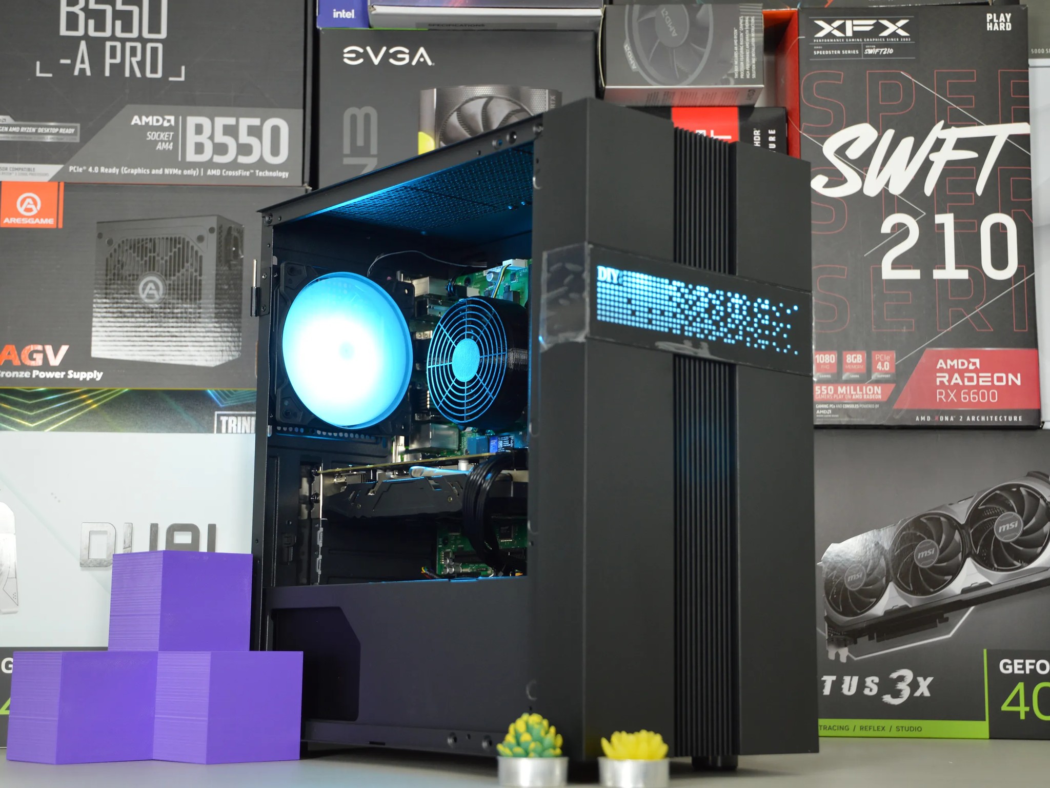 ⚫️🌎| RX 580 8GB | INTEL i5 8400 | 16GB DDR4 RAM | 1TB NVME SSD | Midnight Earth |