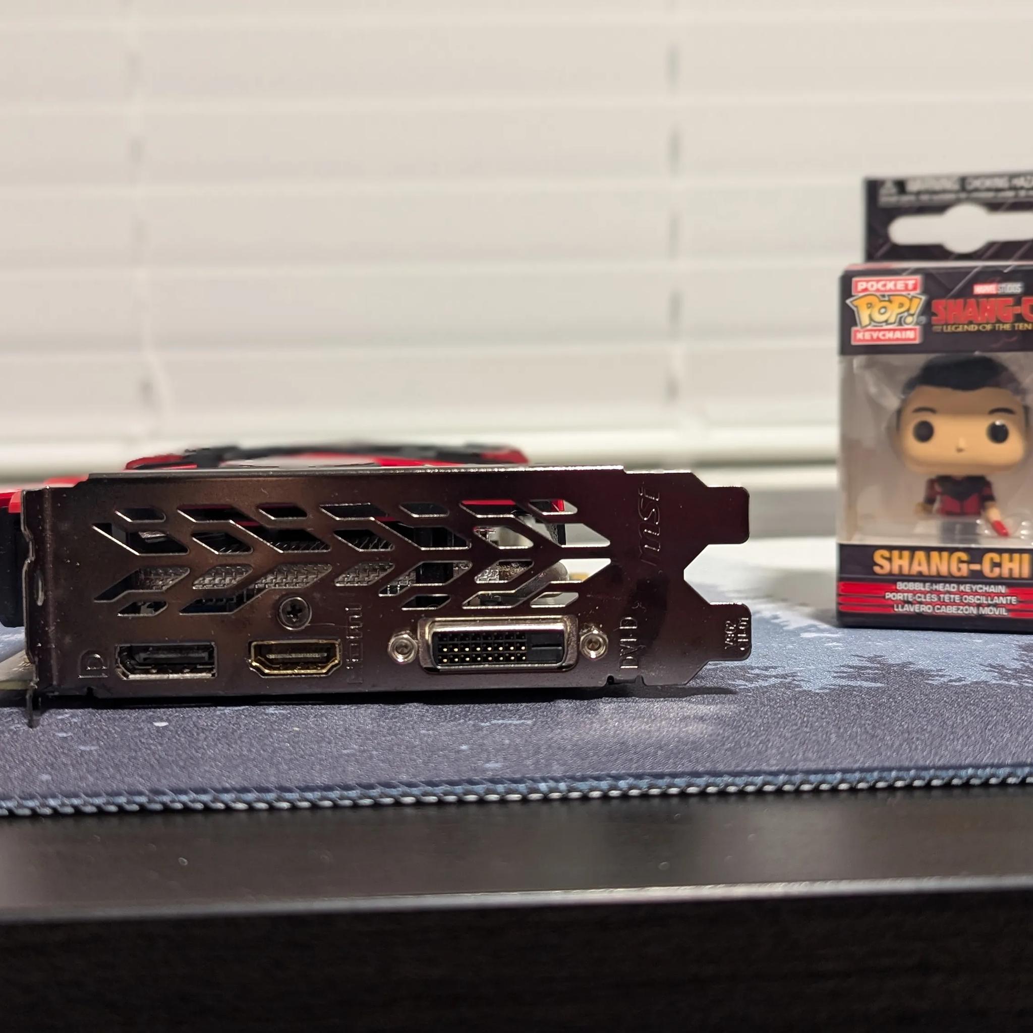 Nvidia GTX 1050 ti - 4GB DDR5, MSI, Dual-Fan Model