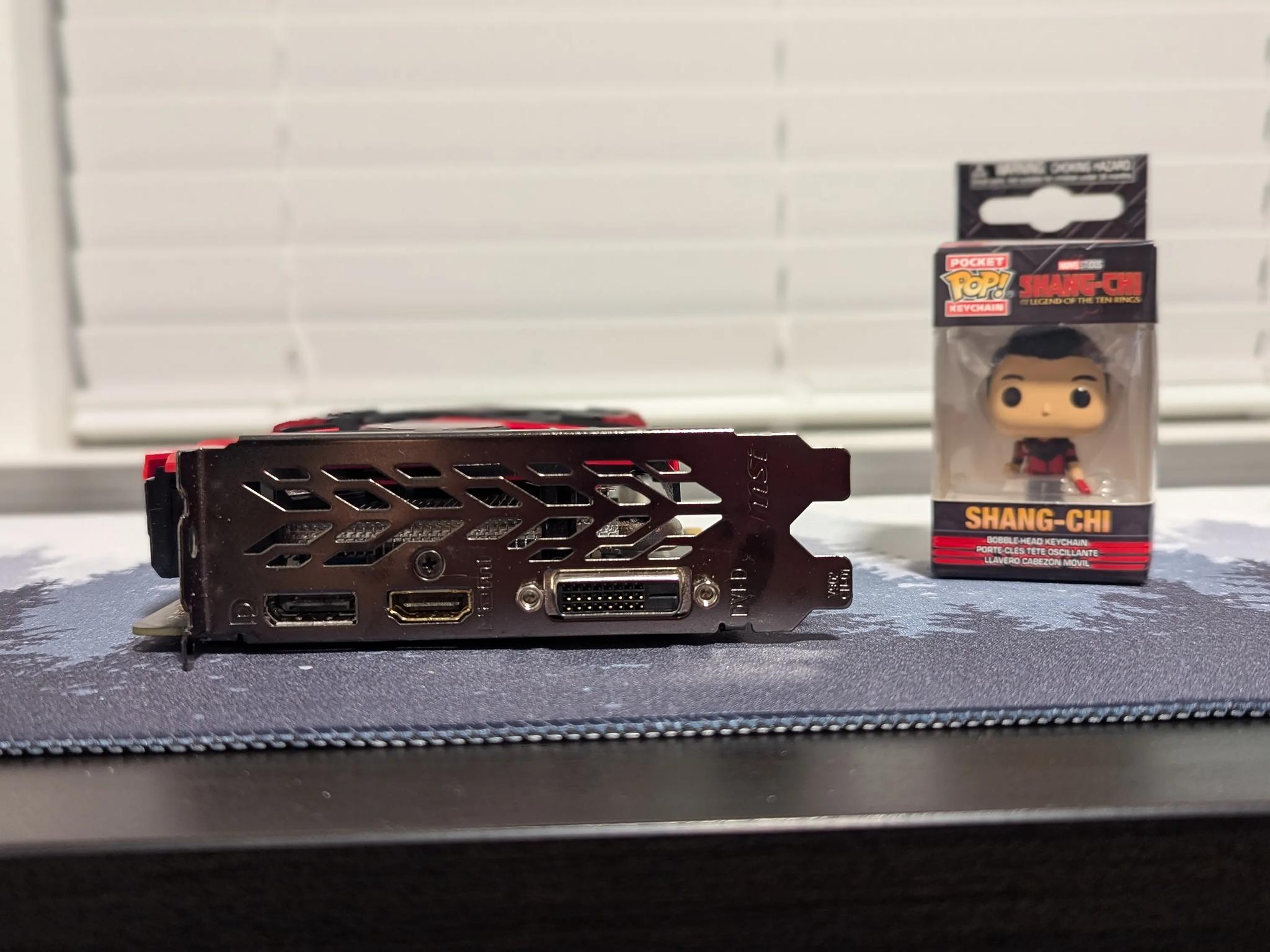 Nvidia GTX 1050 ti - 4GB DDR5, MSI, Dual-Fan Model
