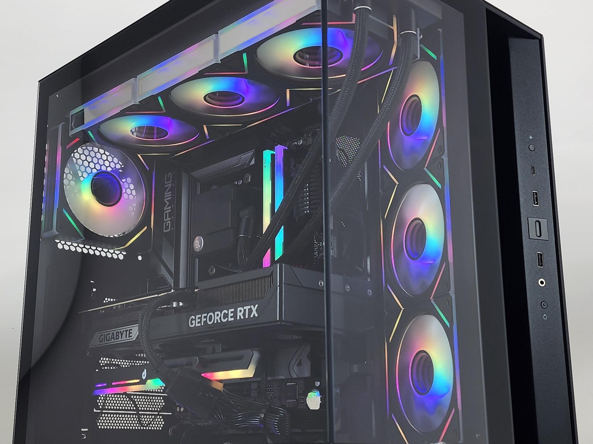 Gaming PC Ryzen 9 9900X 32GB RAM 1TB SSD RTX 5070 Ti 16GB Windows 11 Computer