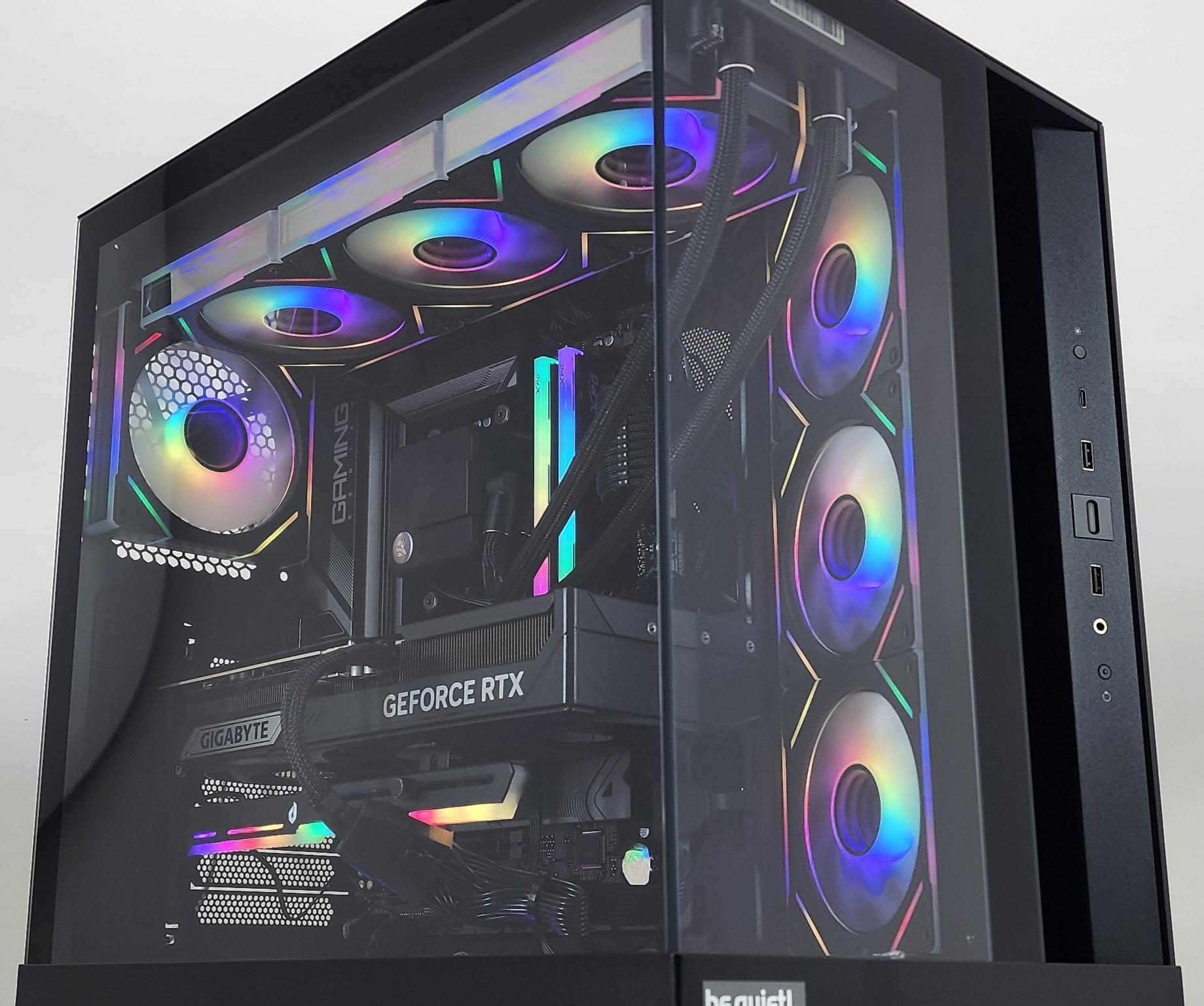 Gaming PC Ryzen 9 9900X 32GB RAM 1TB SSD RTX 5070 Ti 16GB Windows 11 Computer