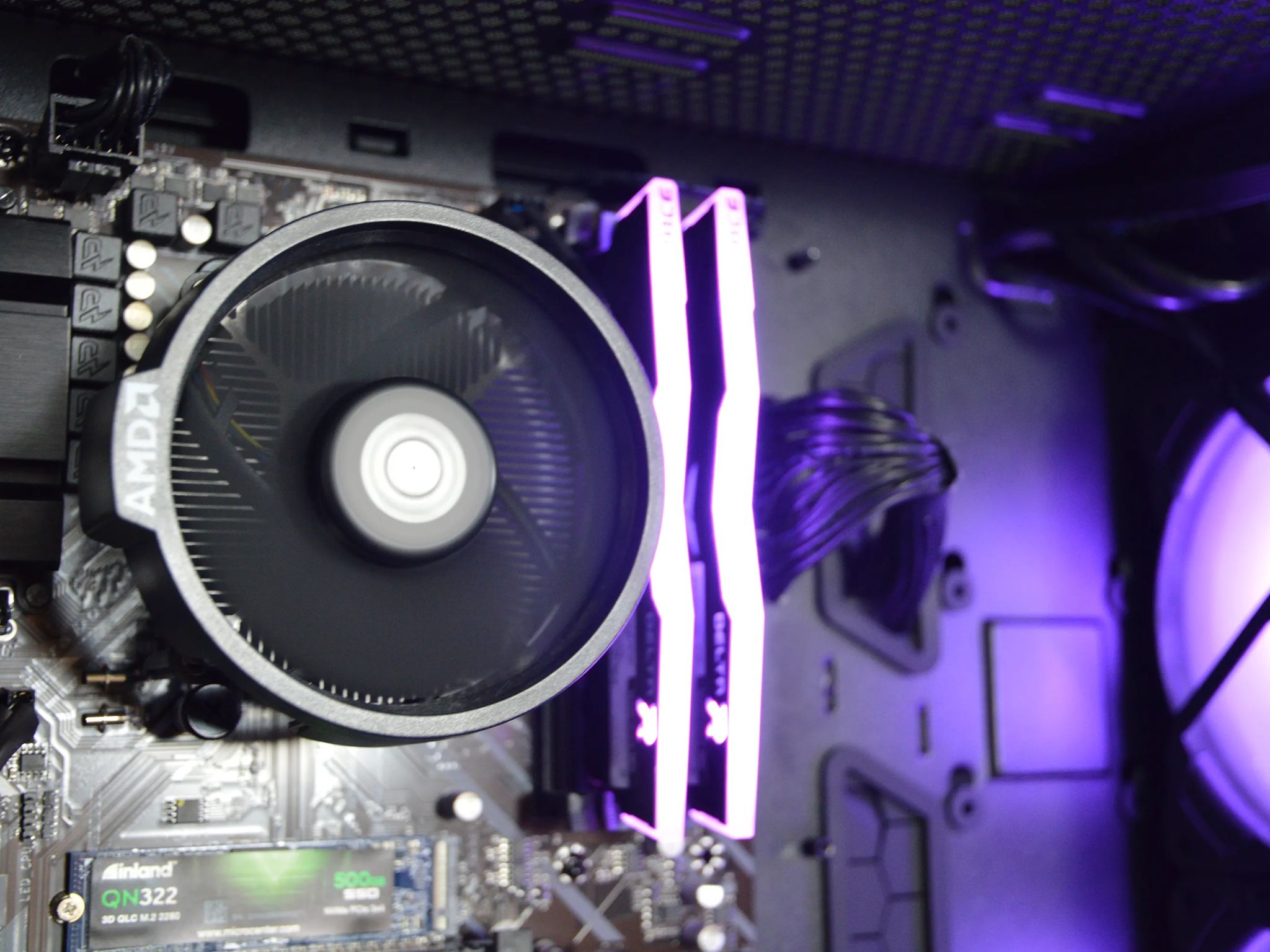 ⚫️🟣| GTX 1650 4GB | RYZEN 5 3600 | 16GB DDR4 RAM | 512GB NVME SSD | Royal Night |
