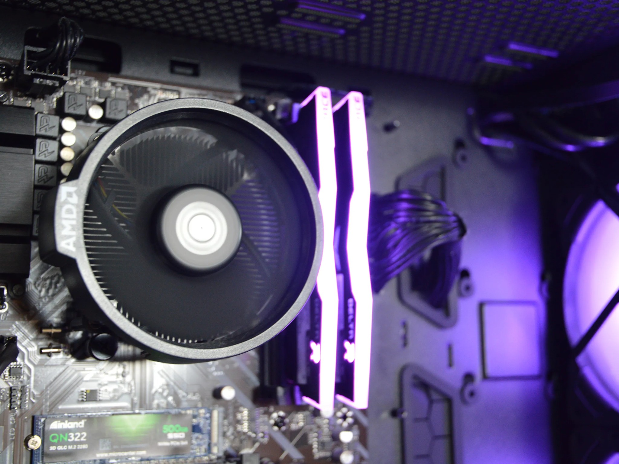 ⚫️🟣| GTX 1650 4GB | RYZEN 5 3600 | 16GB DDR4 RAM | 512GB NVME SSD | Royal Night |