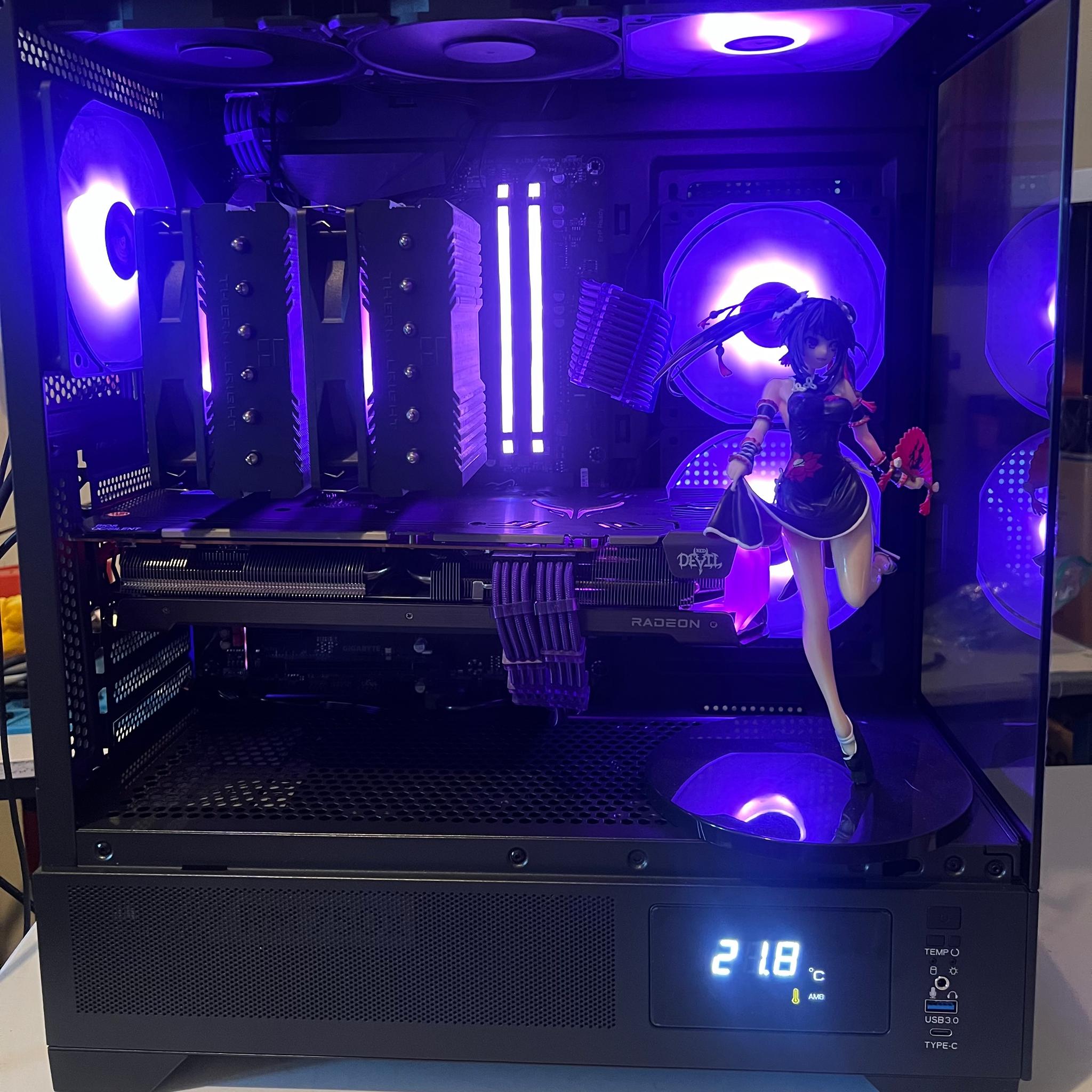 MEMORIAL DAY SALE 🔥 Purple ⚛️ Gaming PC | Ryzen 7 5800X | RX 6700XT 12GB | 32GB RAM | 1TB SSD | 11