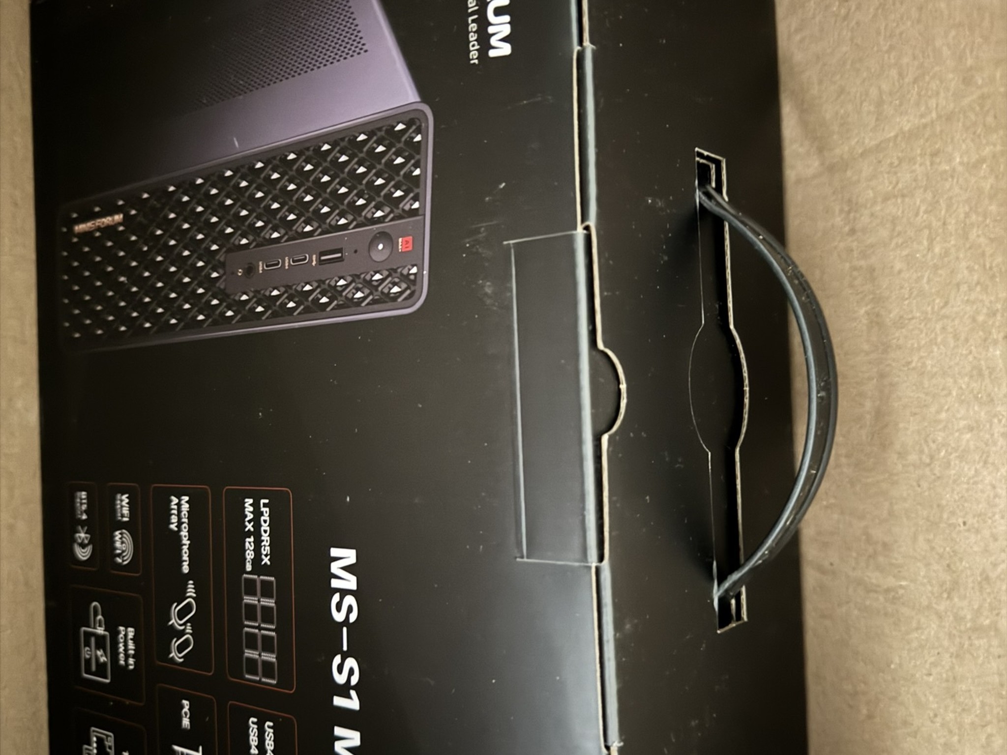 MINISFORUM MS-S1 MAX AI Workstation | AMD Ryzen AI Max+ 395 CPU
